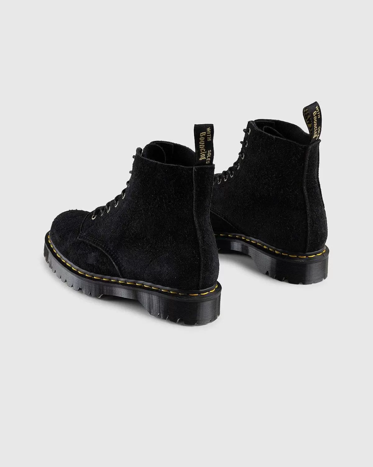 Støvler>Dr. Martens 1460 Pascal Bex Tuftet Ruskind Sort