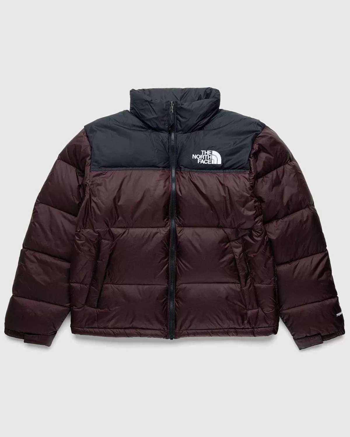 Overtøj>The North Face 1996 Retro Nuptse Jakke Kulbrun/Tnf Sort