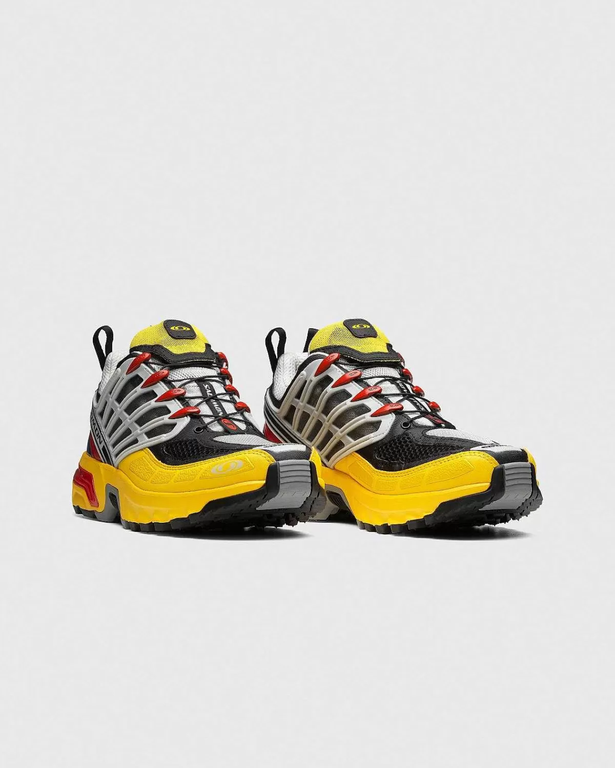 Sneakers>Salomon Acs Pro Black/Citron/High Risk Red