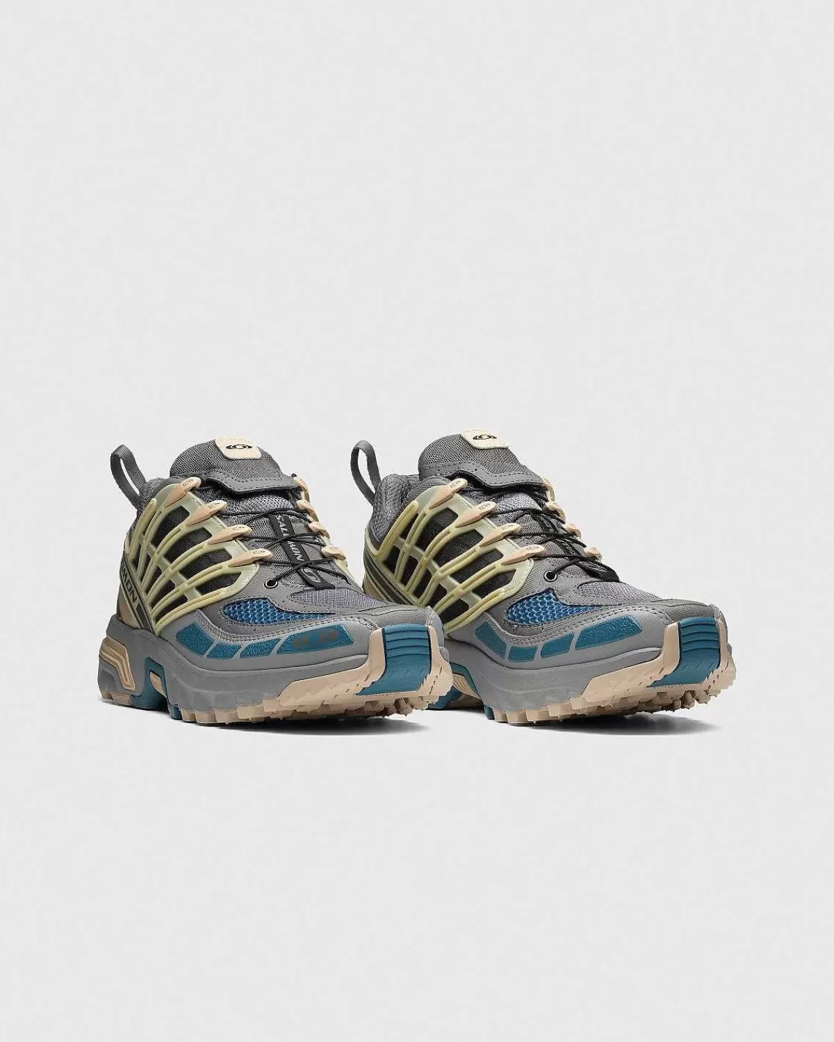 Sneakers>Salomon Acs Pro Pewter/Monument/Aegean Blue