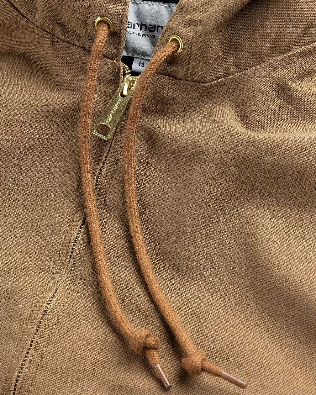 Overtøj>Carhartt WIP Aktiv Jakke Hamilton Brun/Skyllet