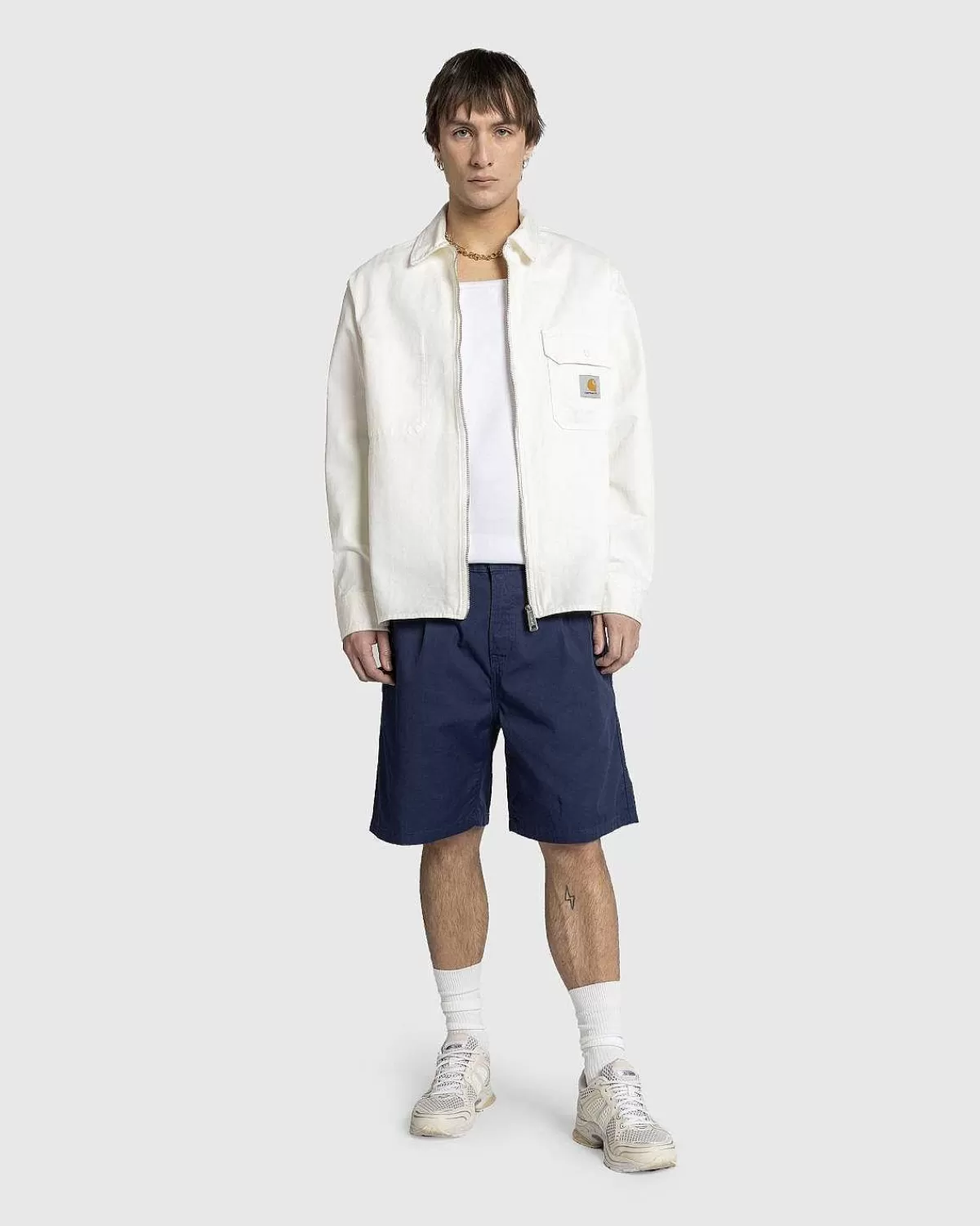 Shorts>Carhartt WIP Albert Kort Bla/Skyllet