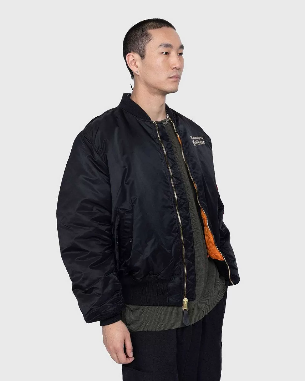 Overtøj>École Kourtrajmé Alpha Industries Ma-1 Bombeflyjakke