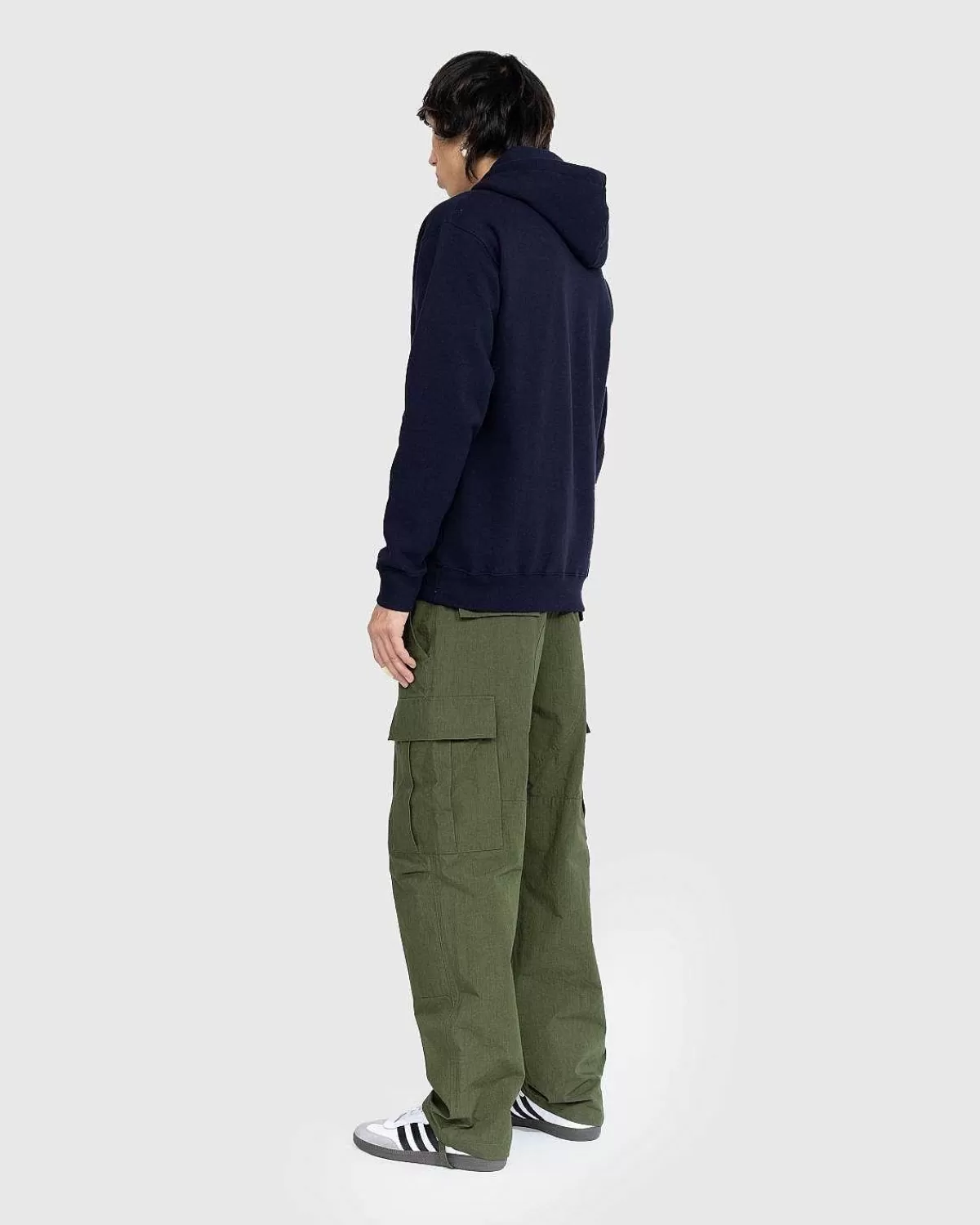 Sveder>Saintwoods Arch Hoodie Navy