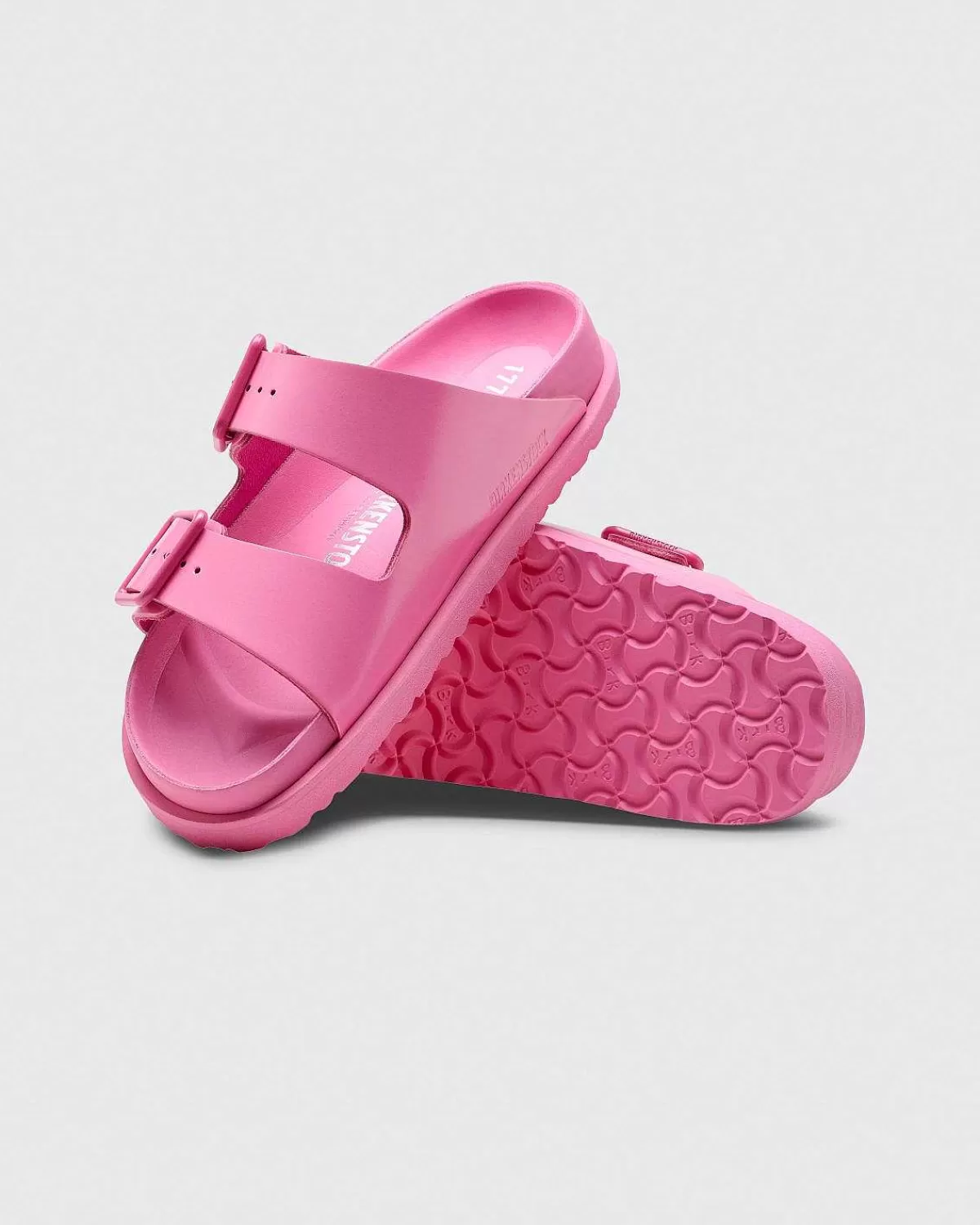 Sandaler>Birkenstock Arizona Glat Laeder Azalea Pink