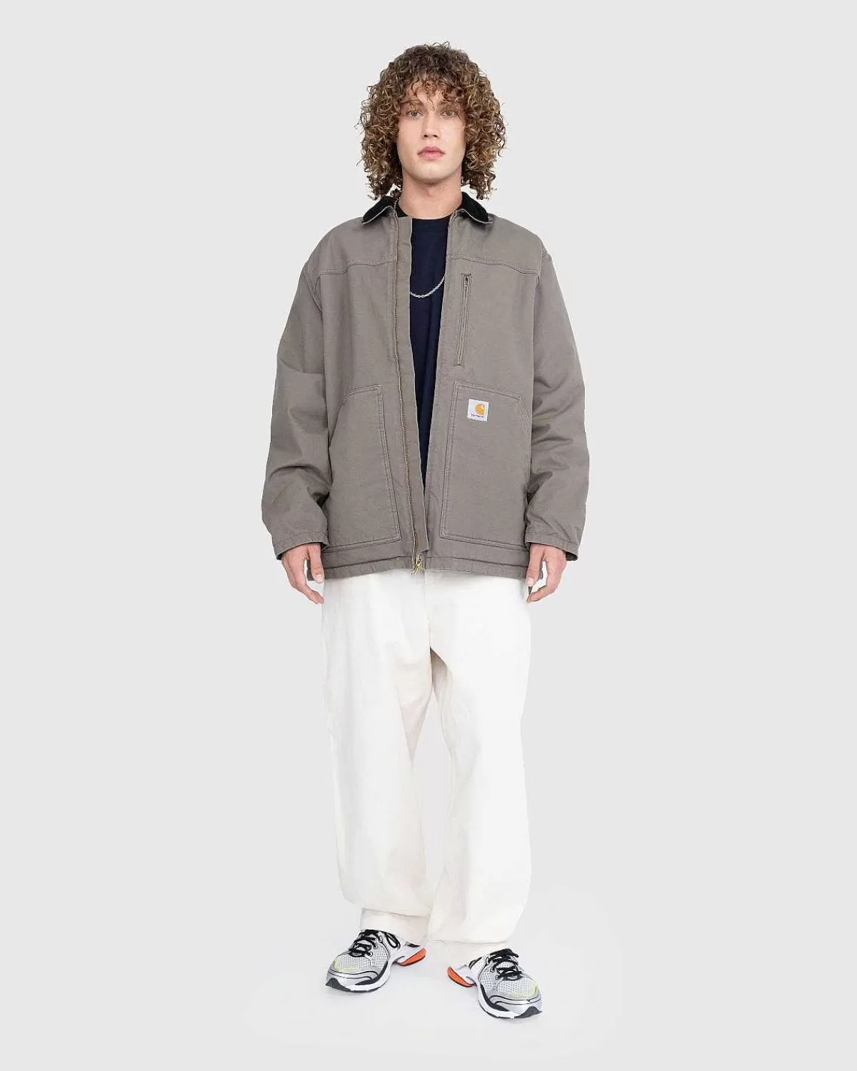 Overtøj>Carhartt WIP Arlington Frakke Sort Skyllet