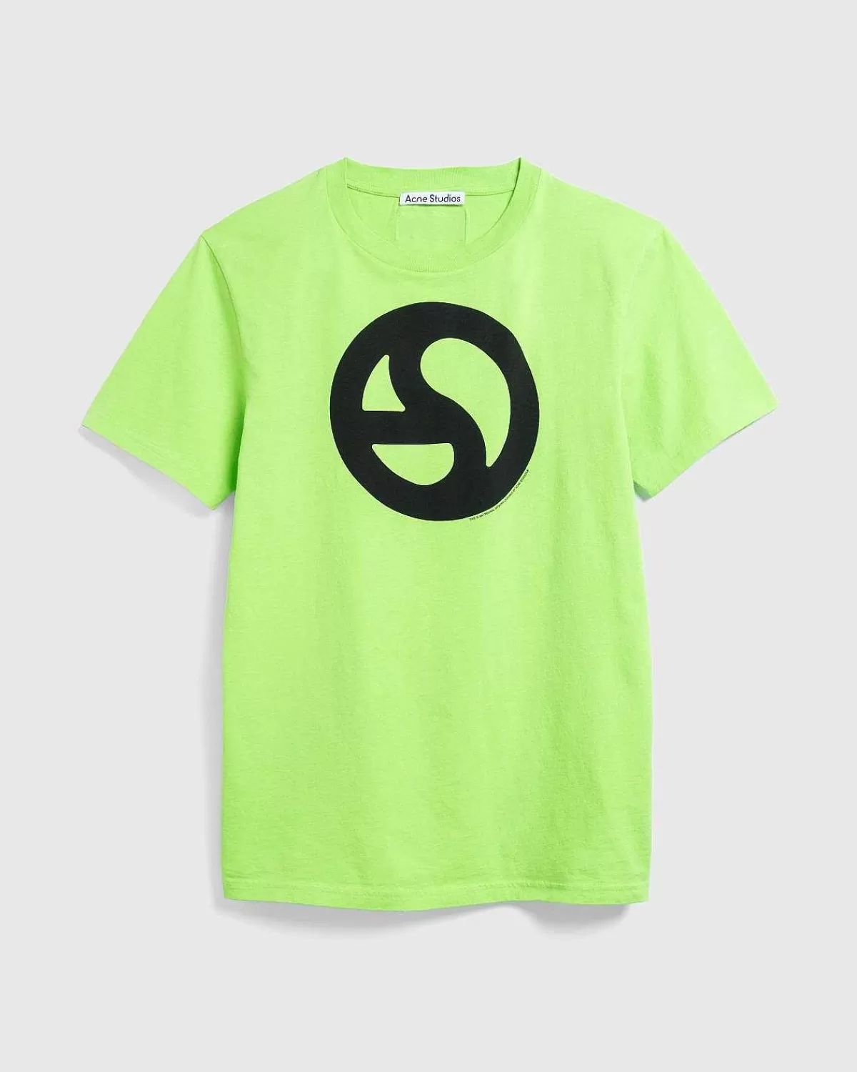 T-Shirts>Acne Studios Artwork T-Shirt Sharp Green