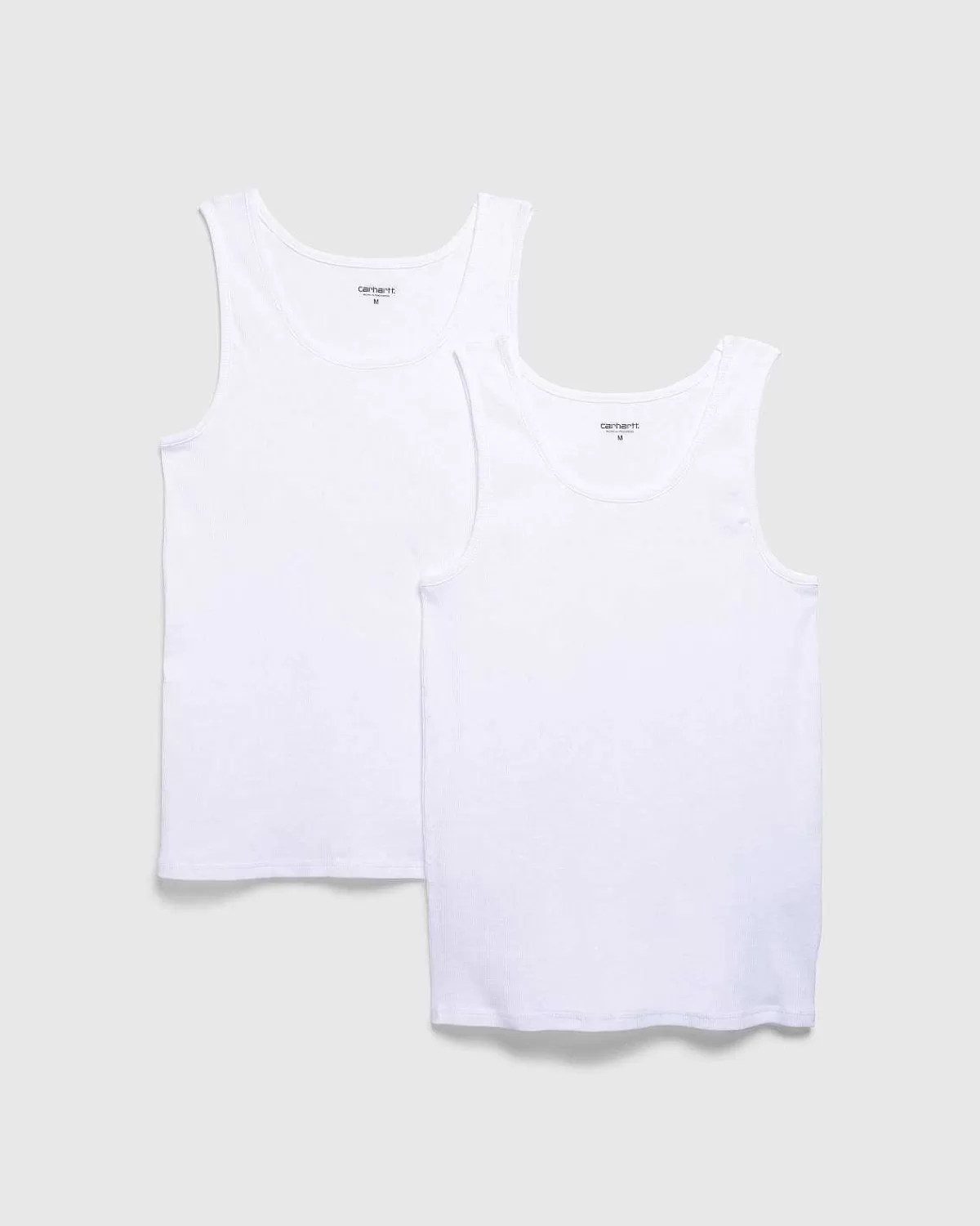 T-Shirts>Carhartt WIP A-Shirt Two-Pack Hvid