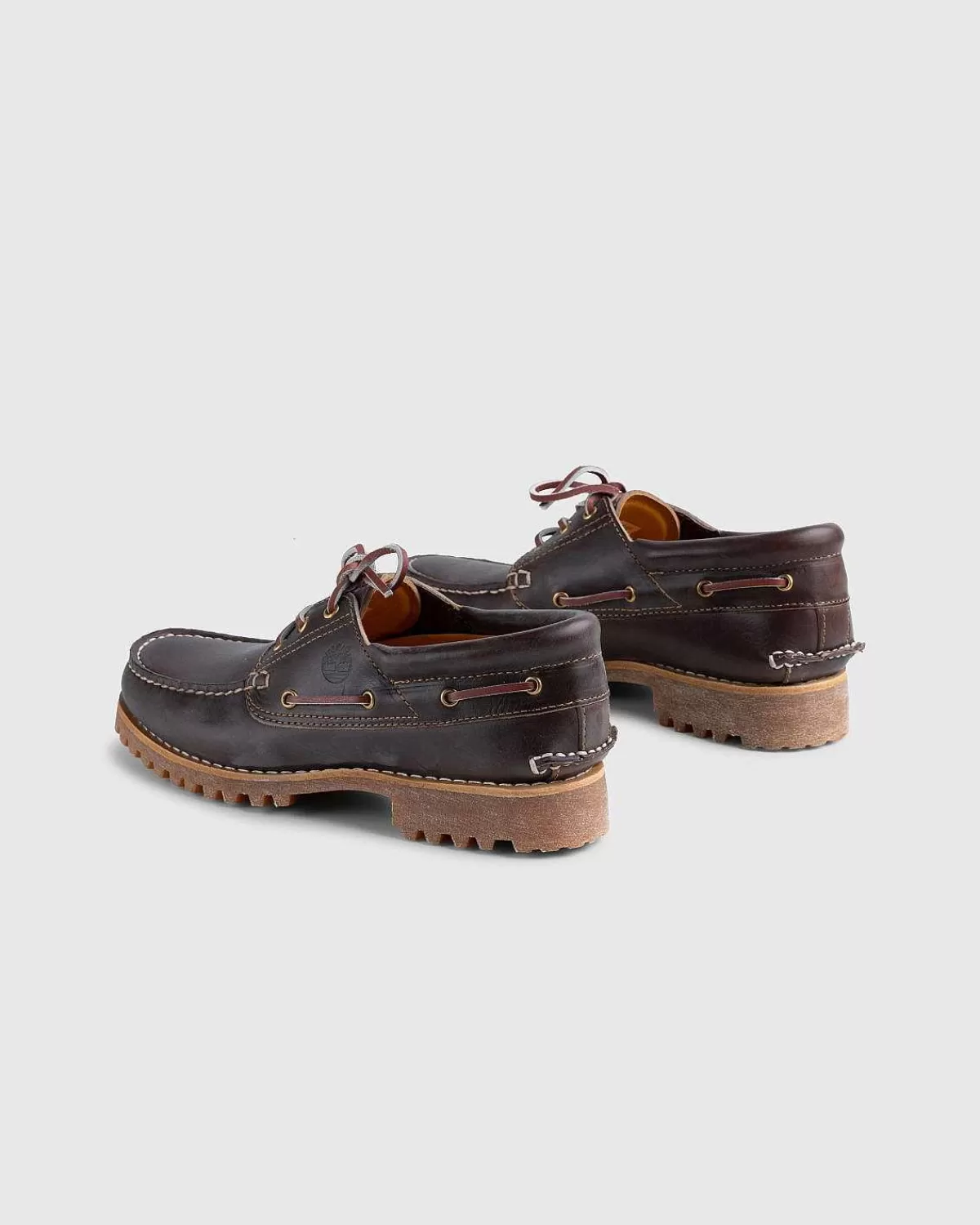 Sko>Timberland Authentics 3 Eye Classic Lug Brown