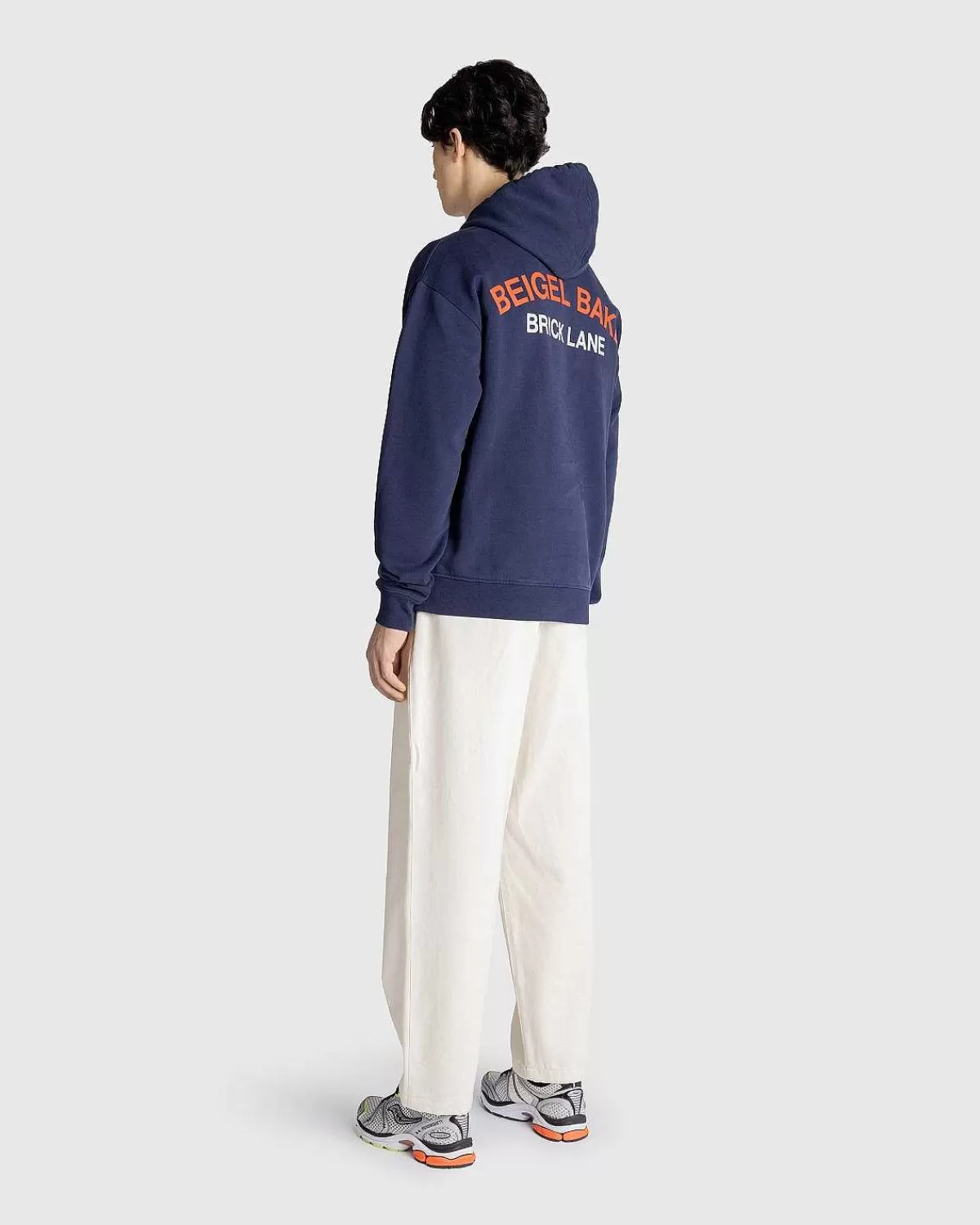 Sveder>Beigel Bake Baker Hoodie Navy