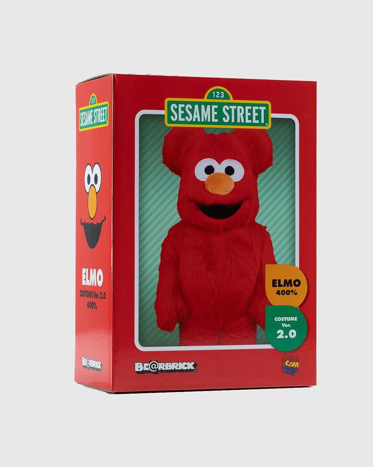 Samlerobjekter>Medicom Be@Rbrick Elmo Costume Version 2 400% Rod