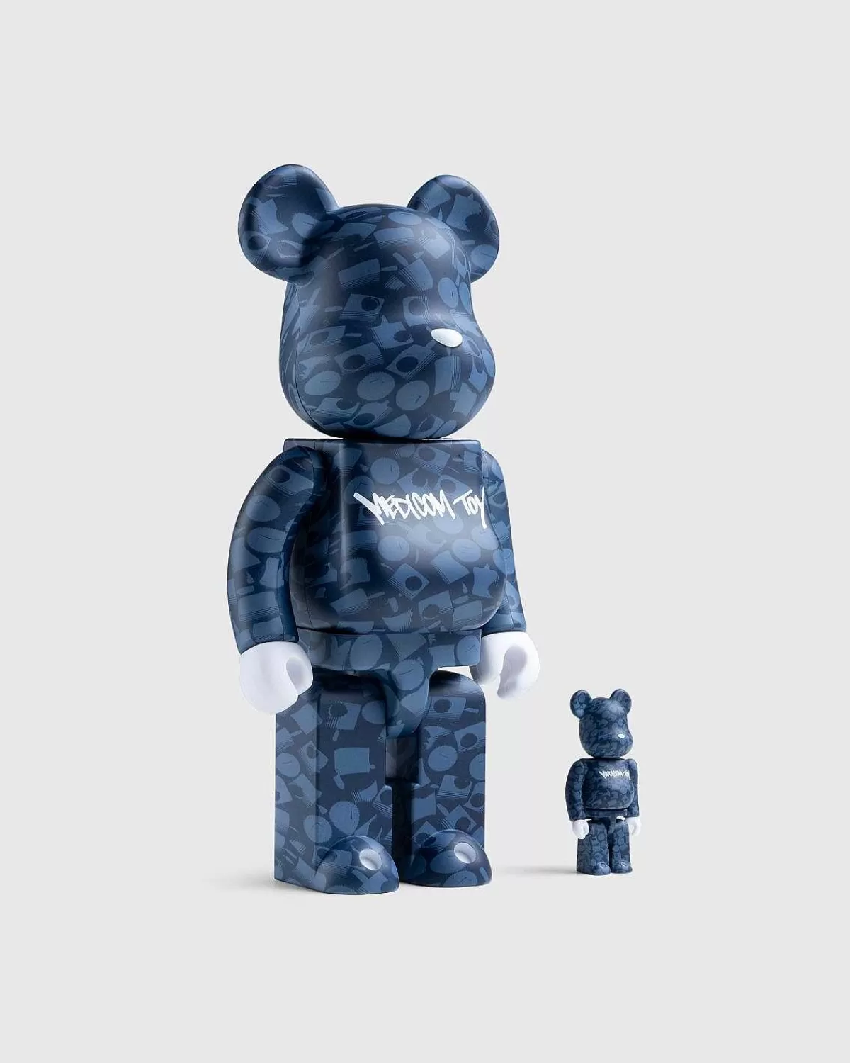 Samlerobjekter>Medicom Be@Rbrick Stash 100% & 400% Set Blue