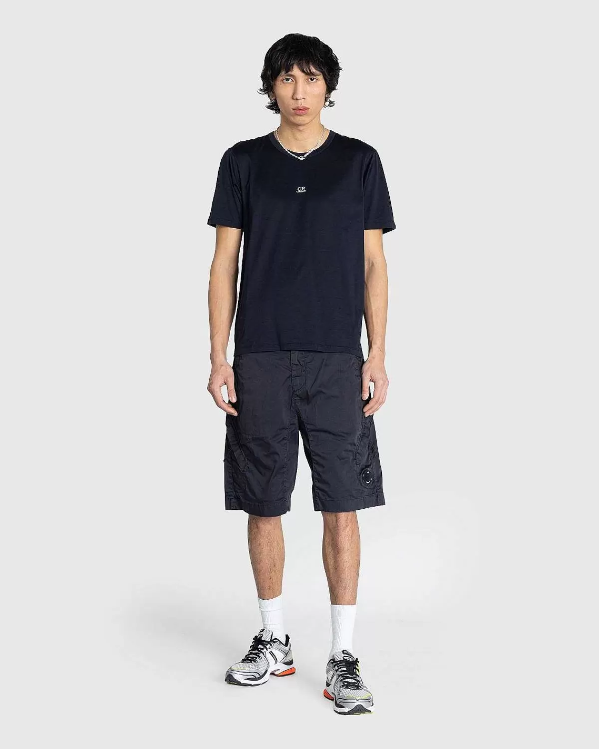 Shorts>C.P. Company Bermuda Cargo Shorts Total Eclipse