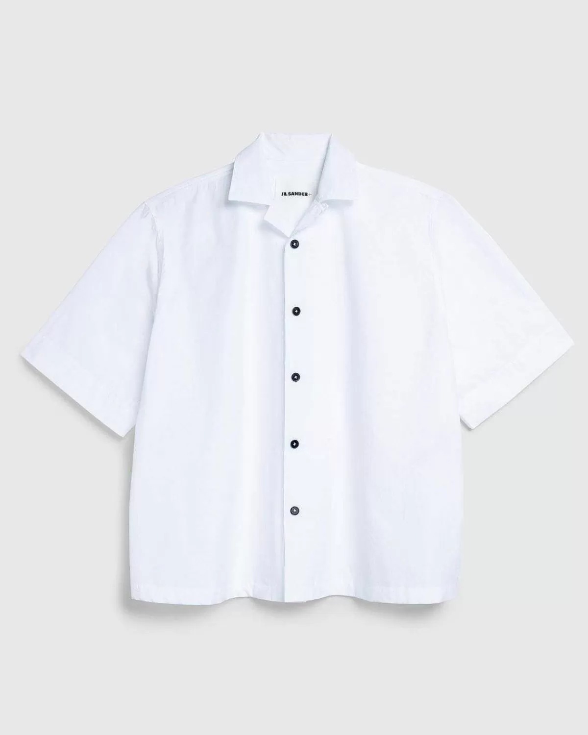 Skjorter>Jil Sander Bomuld Vacation Shirt Optic White