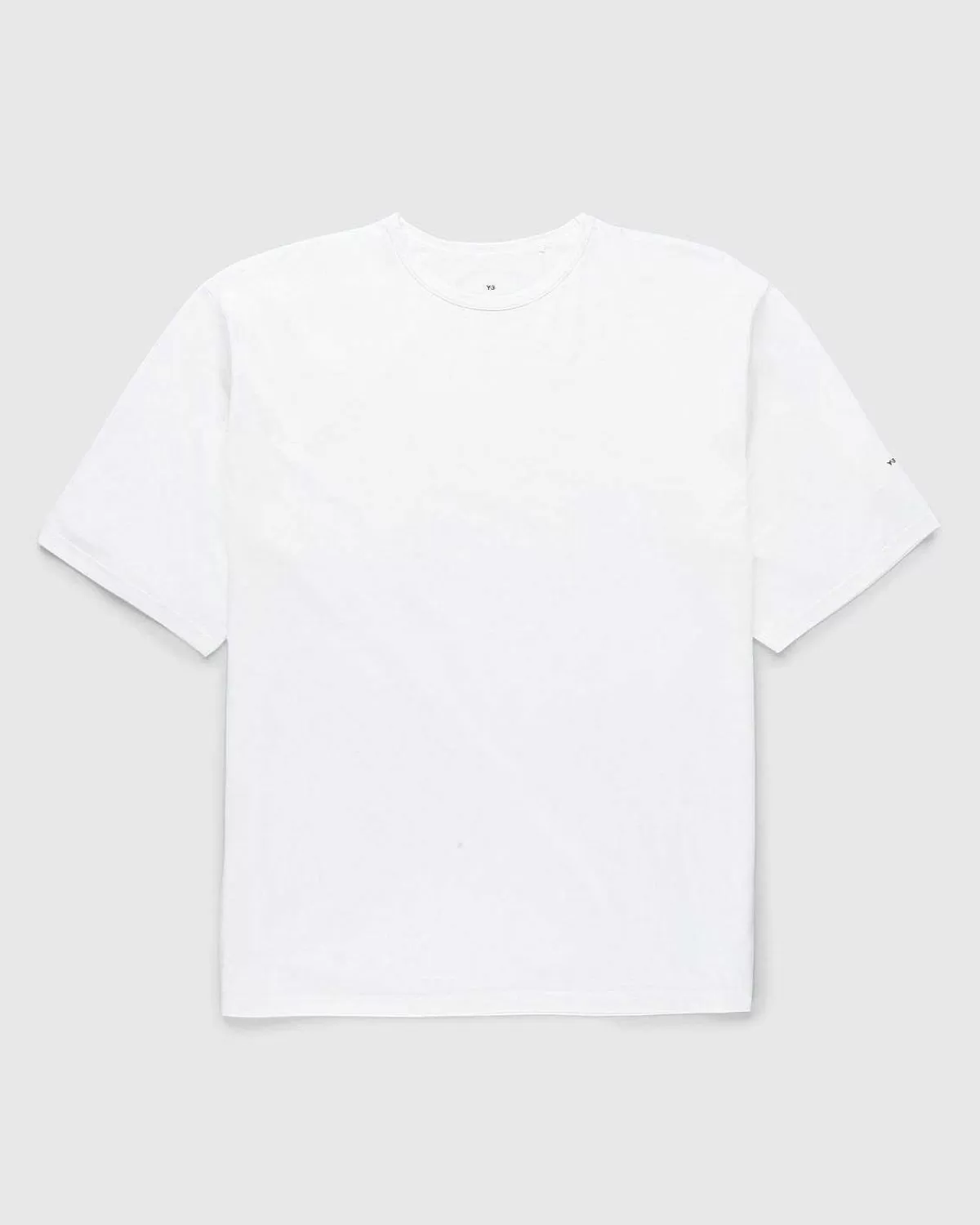 T-Shirts>Y-3 Boxy Bomuld T-Shirt Off White