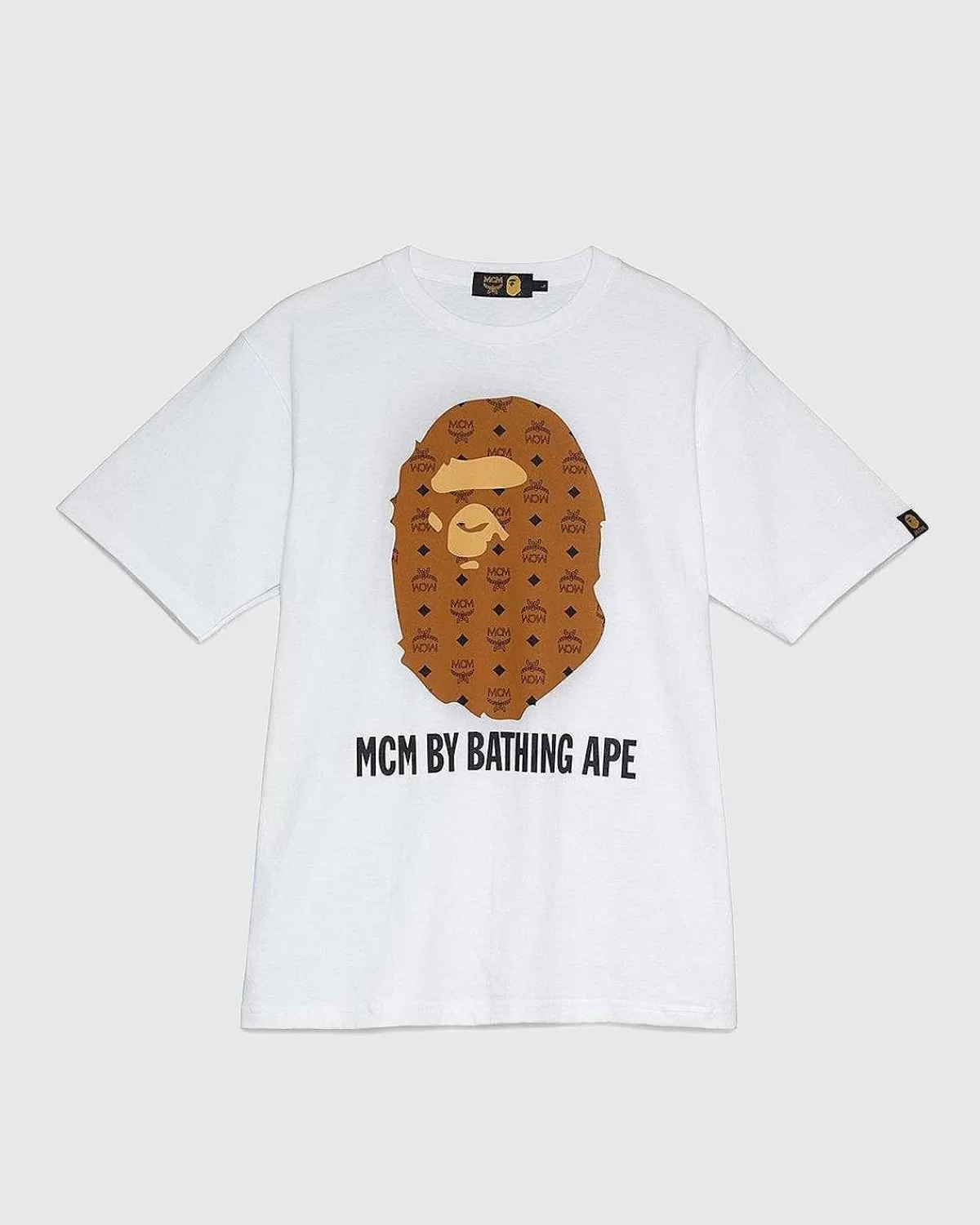 T-Shirts>MCM By Bathing Tee Cognac