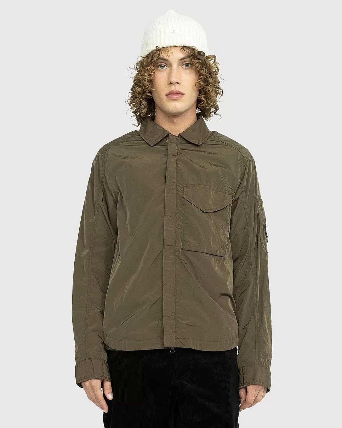 Skjorter>C.P. Company Chrome-R Overshirt Ivy Green