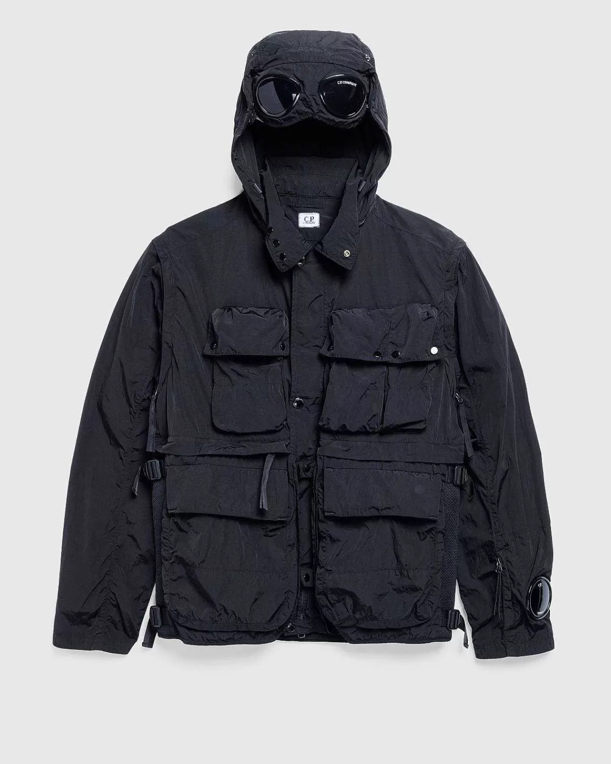 Overtøj>C.P. Company Chrome-R Utility Jacket Sort