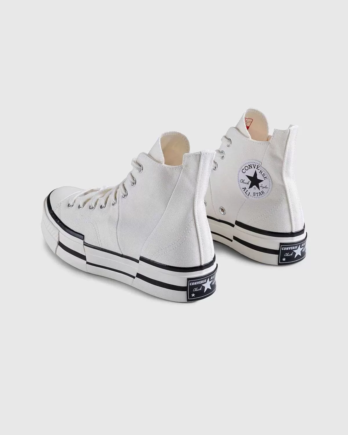 Sneakers>Converse Chuck 70 Plus Laerredshejren/Sort/Hejren