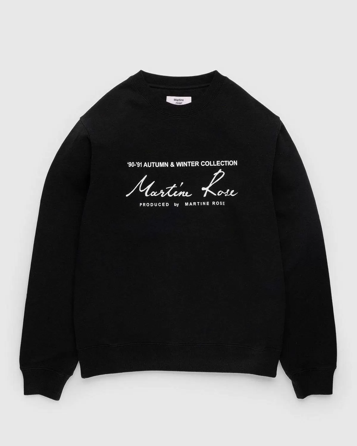 Sveder>Martine Rose Classic Crew Black