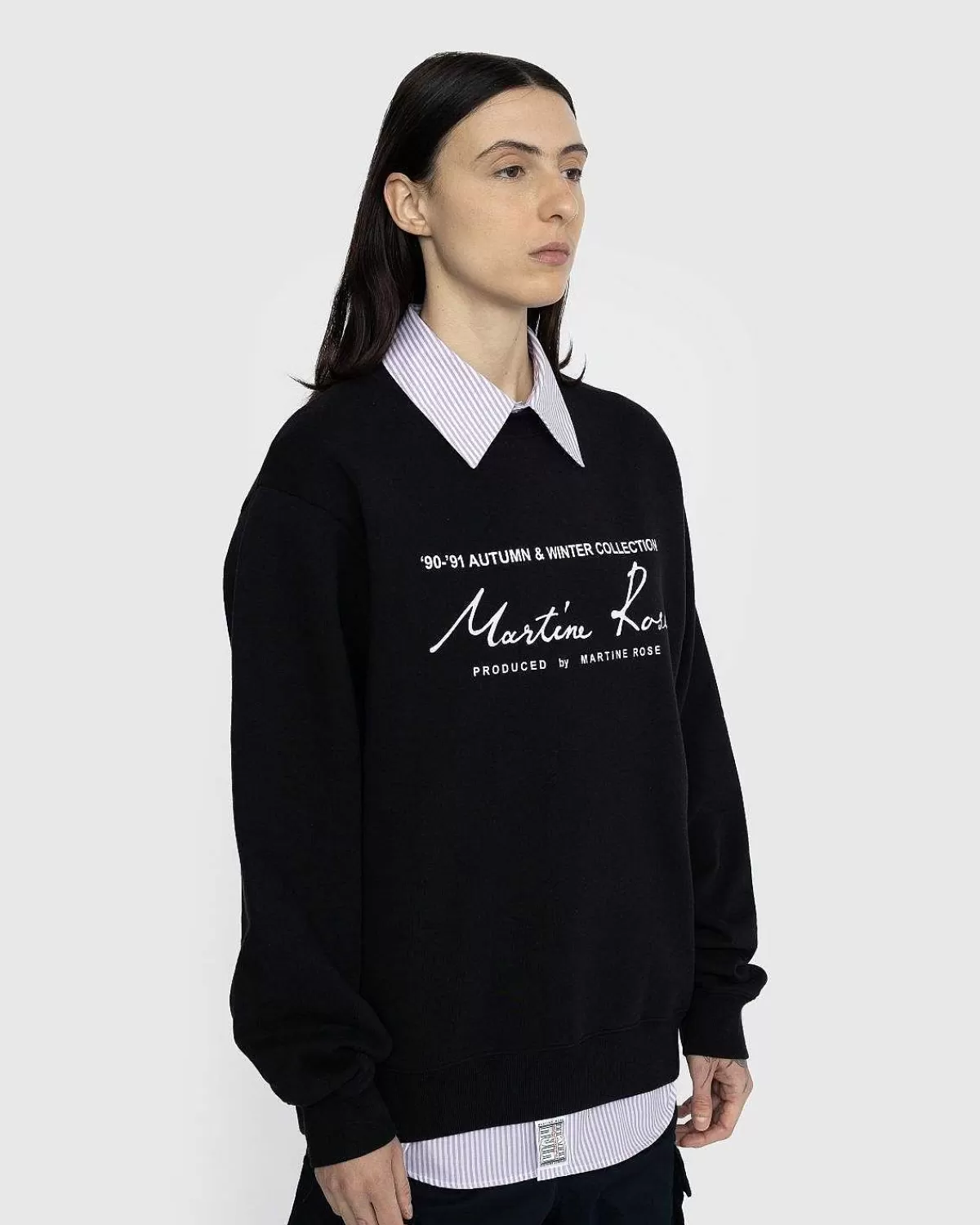 Sveder>Martine Rose Classic Crew Black