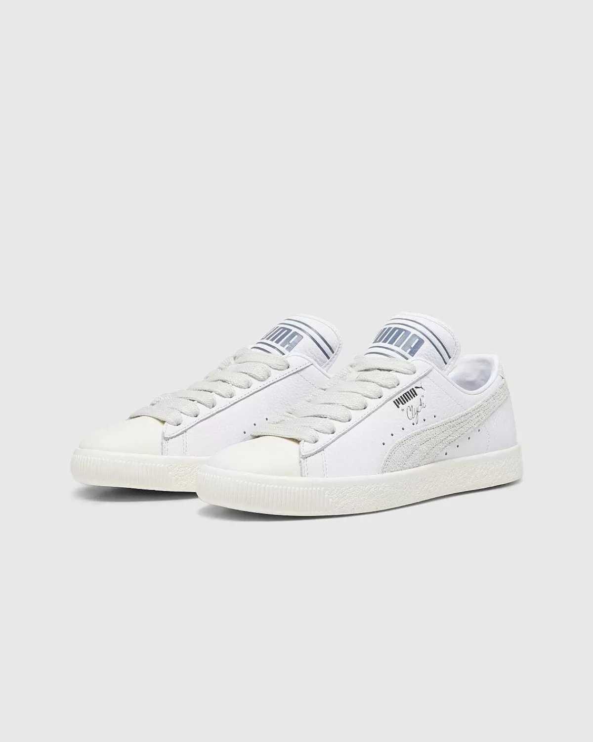 Sneakers>Puma Clyde Rhuigi Pristine/Sedate Gra/Hvid