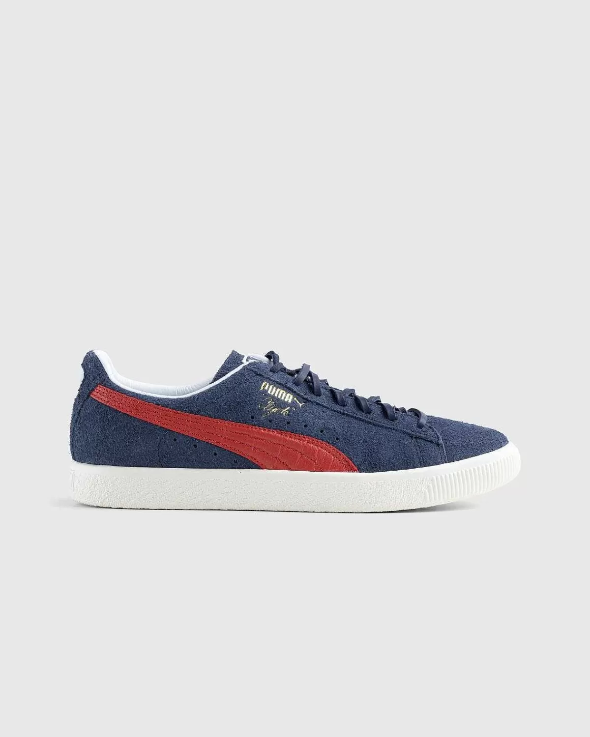 Sneakers>Puma Clyde Soho London Frosted Elfenben/New Navy