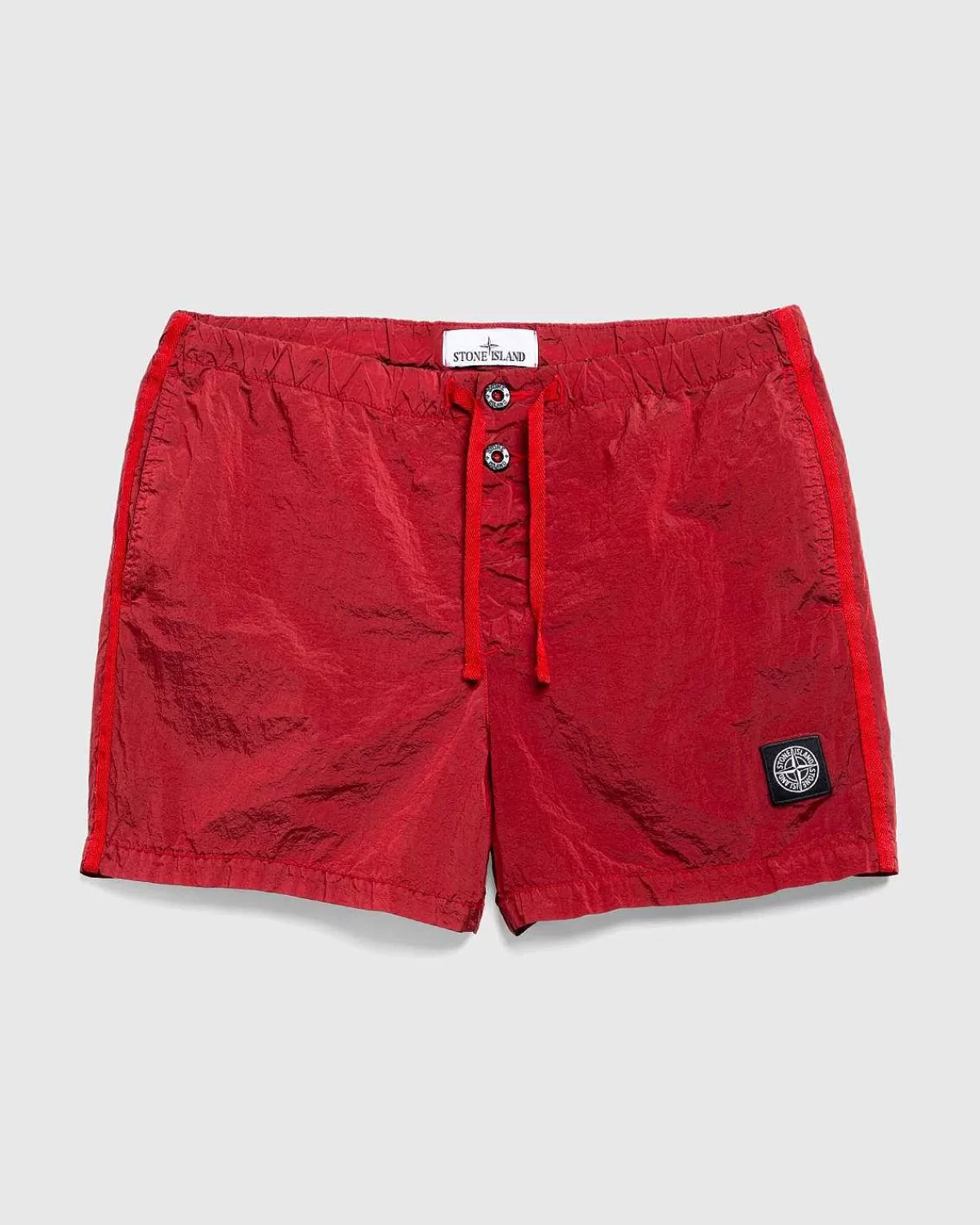 Badetøj>Stone Island Compass Badeshorts Rod