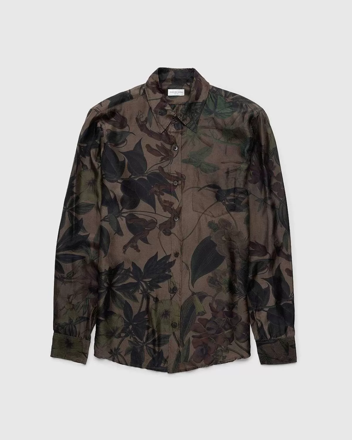 Skjorter>Dries van Noten Corbino Skjorte Brun