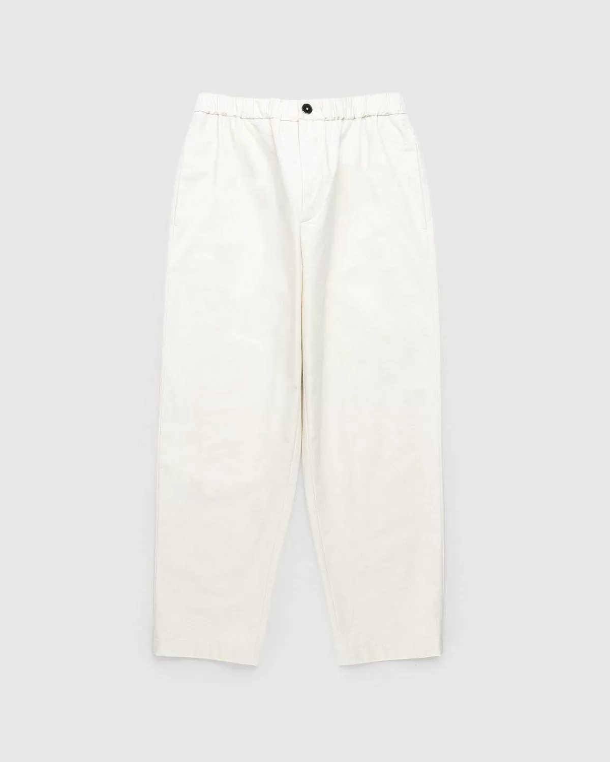 Bukser>Jil Sander Cropped Straight Leg Bukser Beige