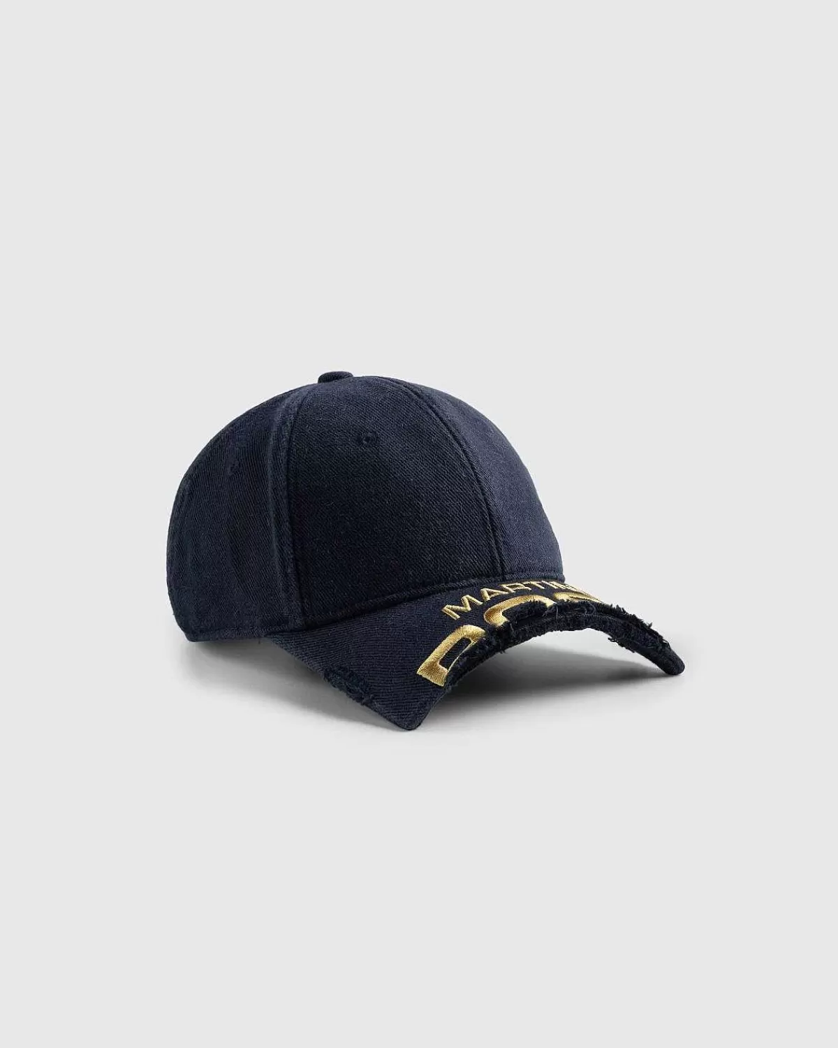 Hatte>Martine Rose Cut Peak Cap Navy