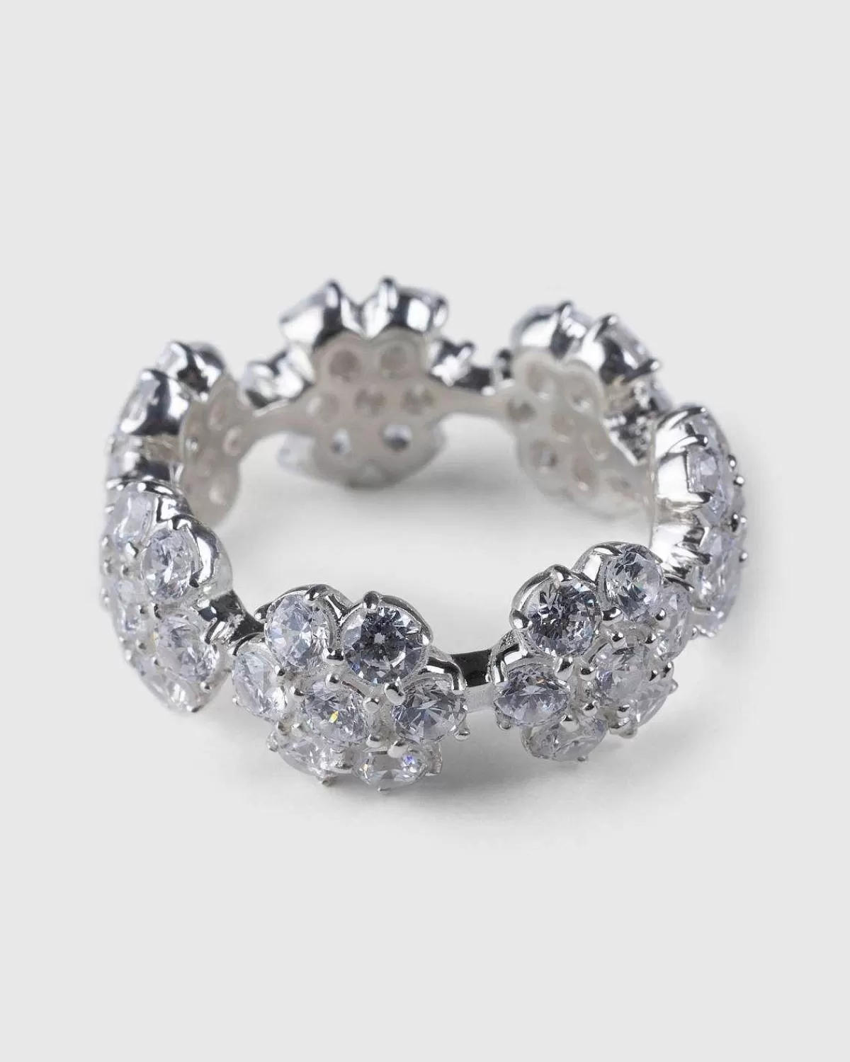 Smykker>Hatton Labs Daisy Eternity Ring Solv