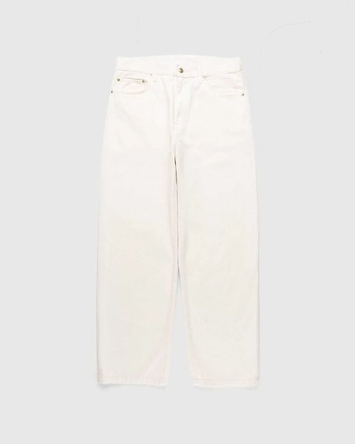 Bukser>Carhartt WIP Derby Pant Natural/Skyllet