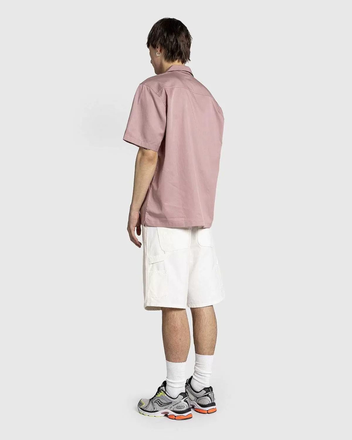 Shorts>Carhartt WIP Dobbelt Knae Kort Voks/Skyllet