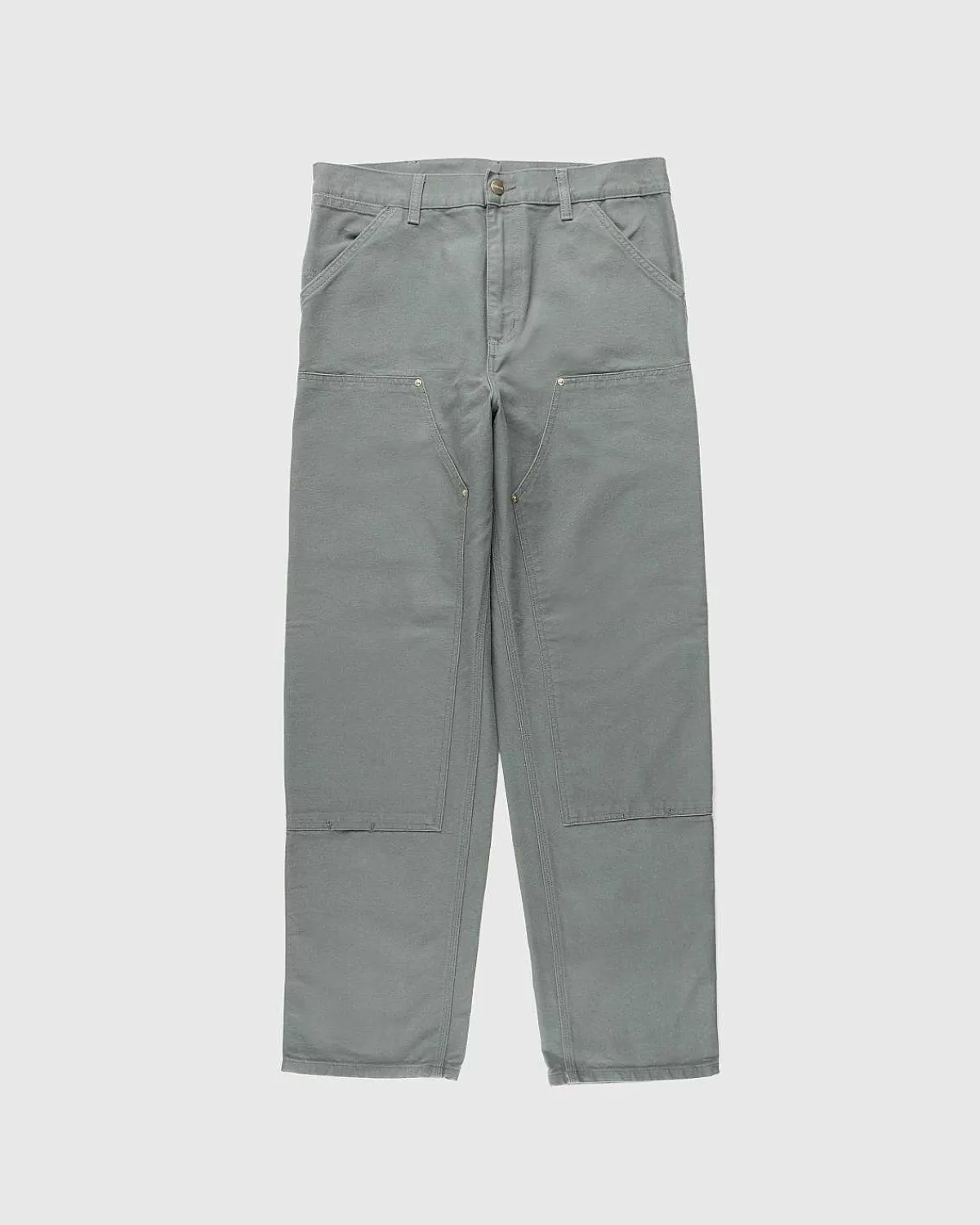 Bukser>Carhartt WIP Dobbelt Knaebukser Gron