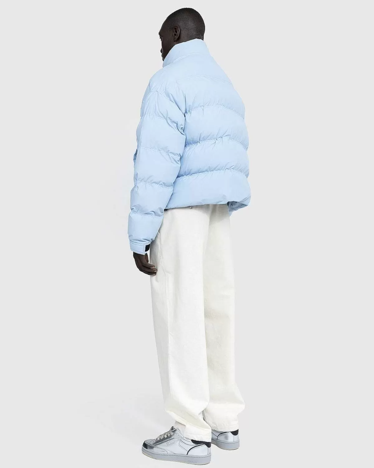 Overtøj>Martine Rose Dukke Puffer Jakke Icy Blue