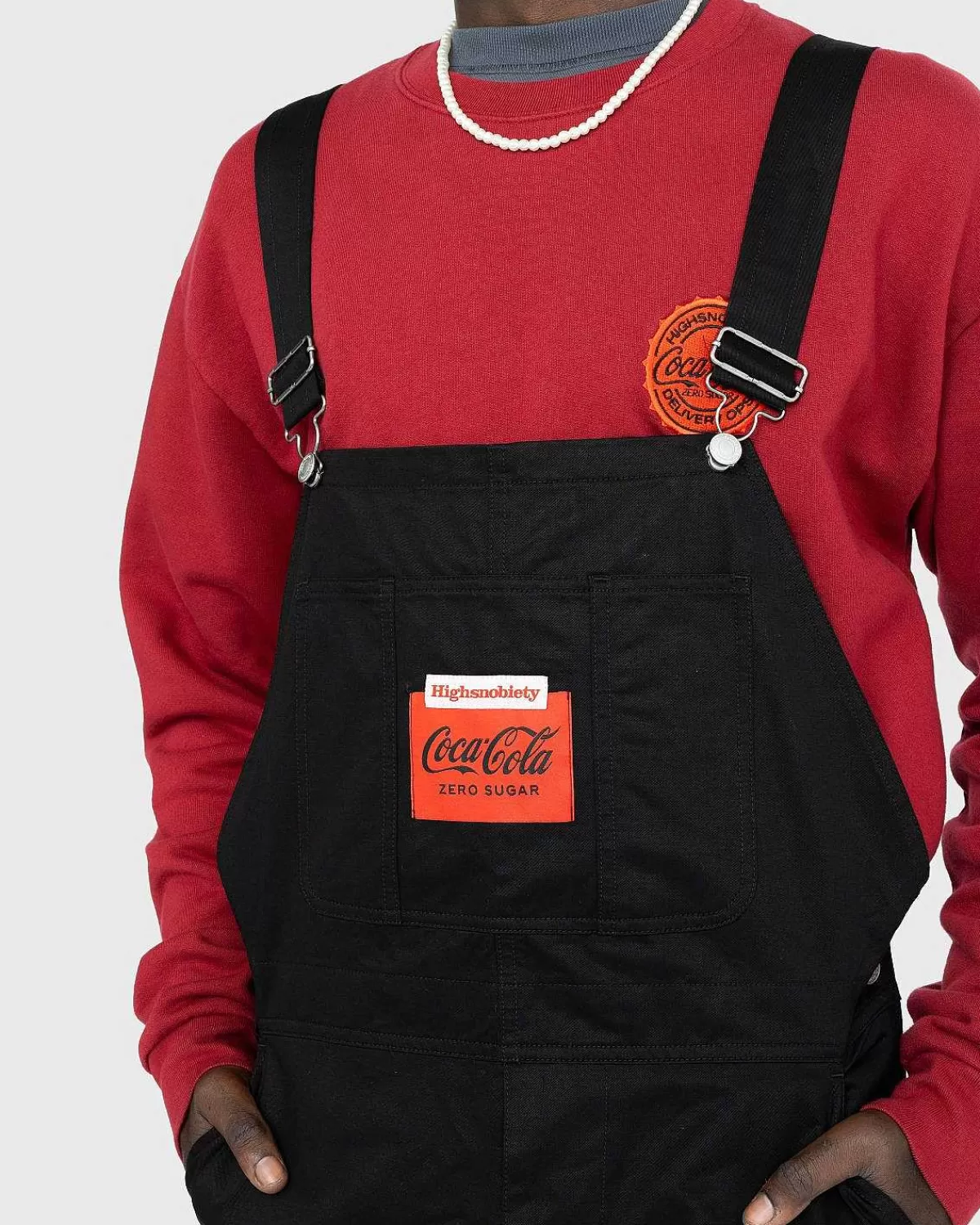 Bukser>Highsnobiety Dungaree Sorte