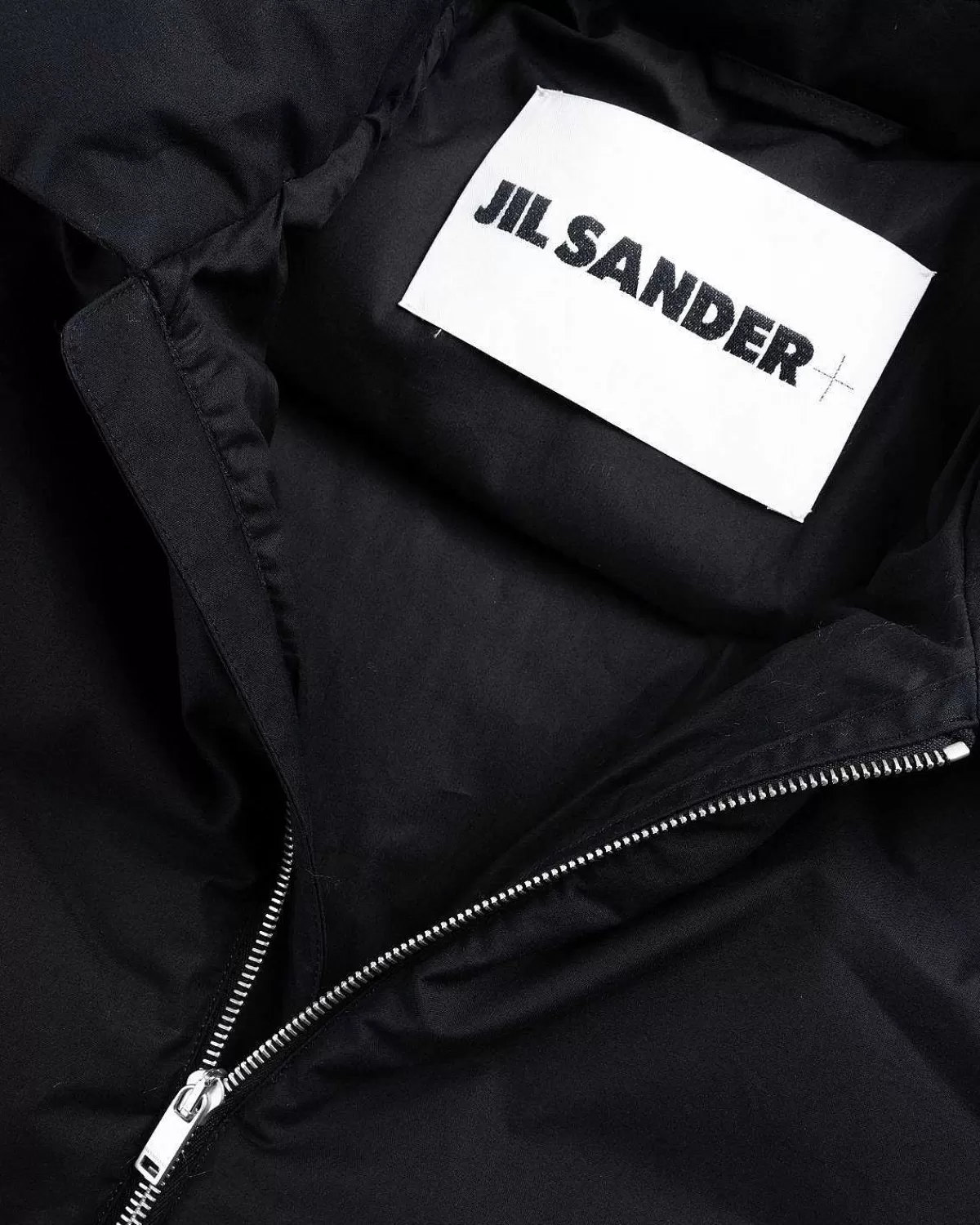 Skjorter>Jil Sander Dunskjortejakke Sort