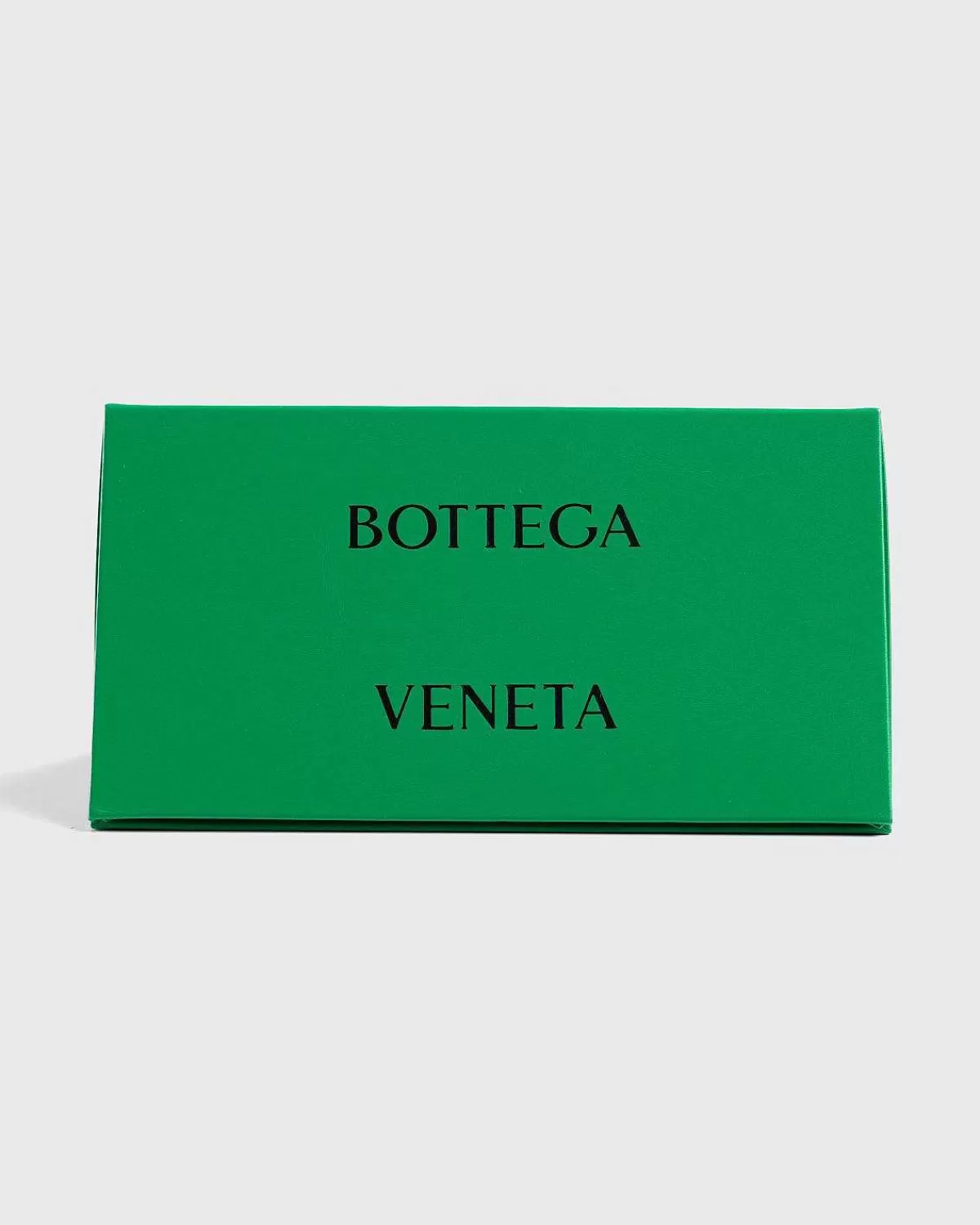 Solbriller>Bottega Veneta Gerings Firkantede Afrundede Indsprojtede Acetatsolbriller Sort/Gron