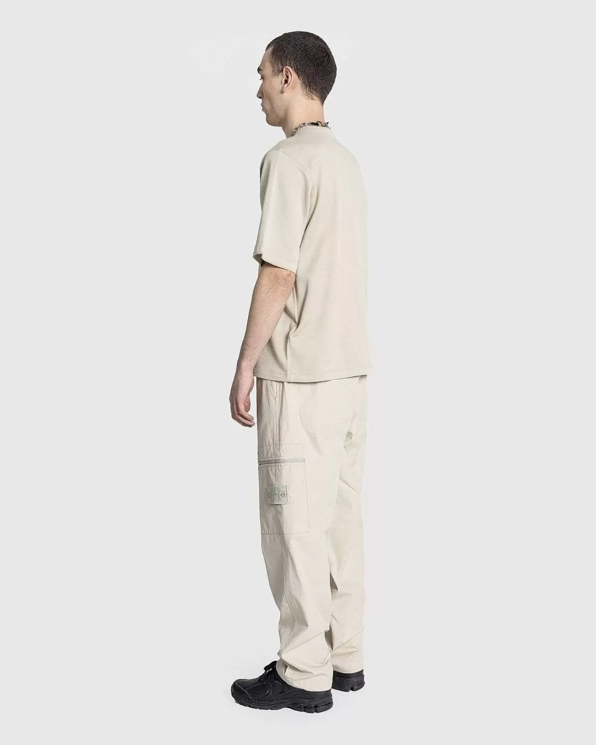 Bukser>Stone Island Ghost Piece Pants Beige