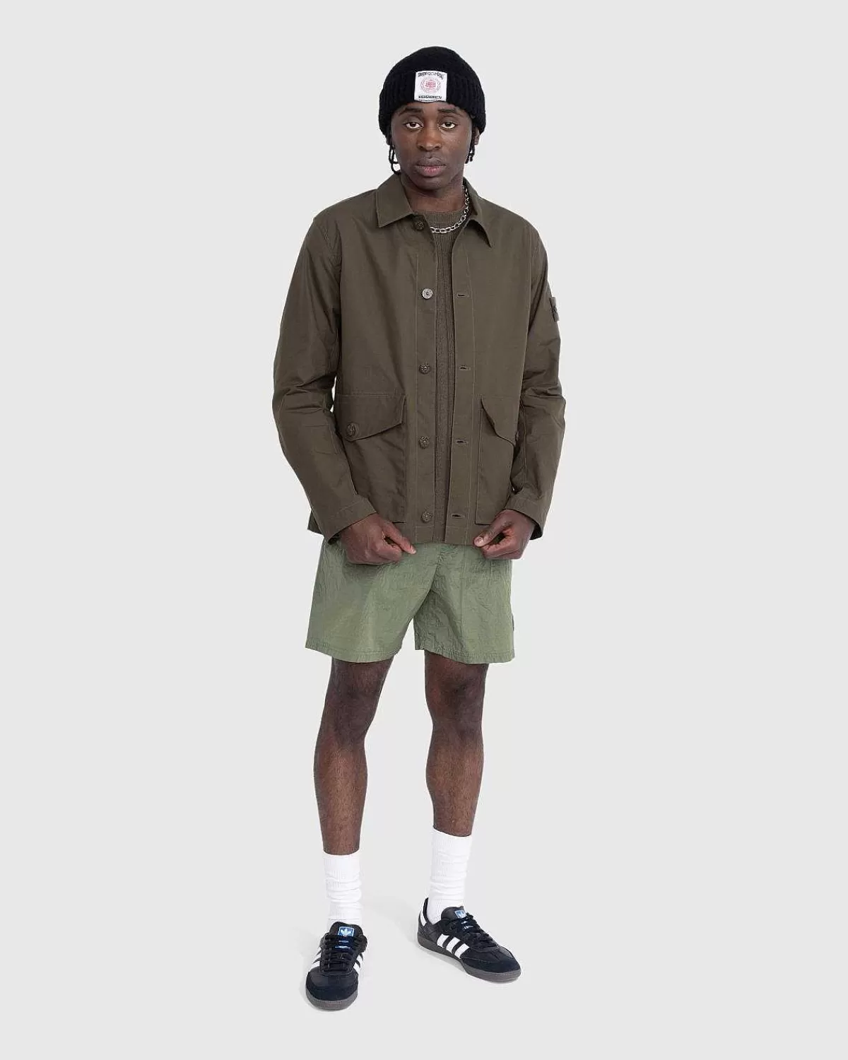 Overtøj>Stone Island Giubbotto Ghost Green 7815437F1