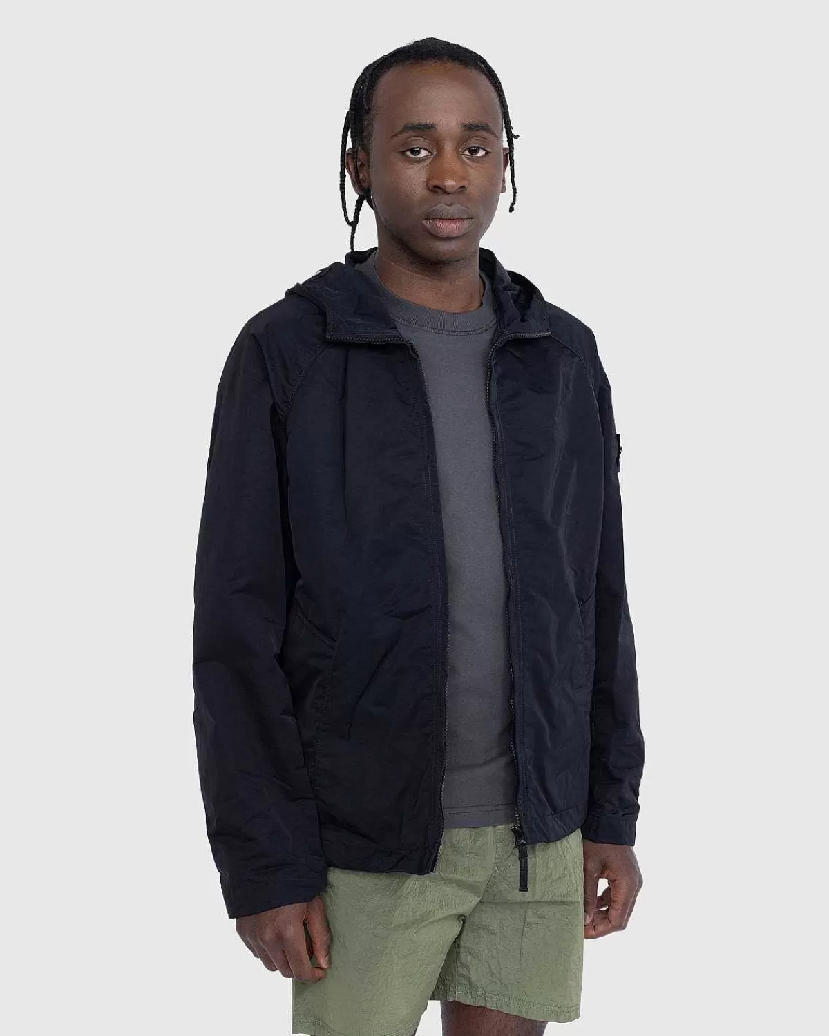 Overtøj>Stone Island Giubbotto Sort 781540130