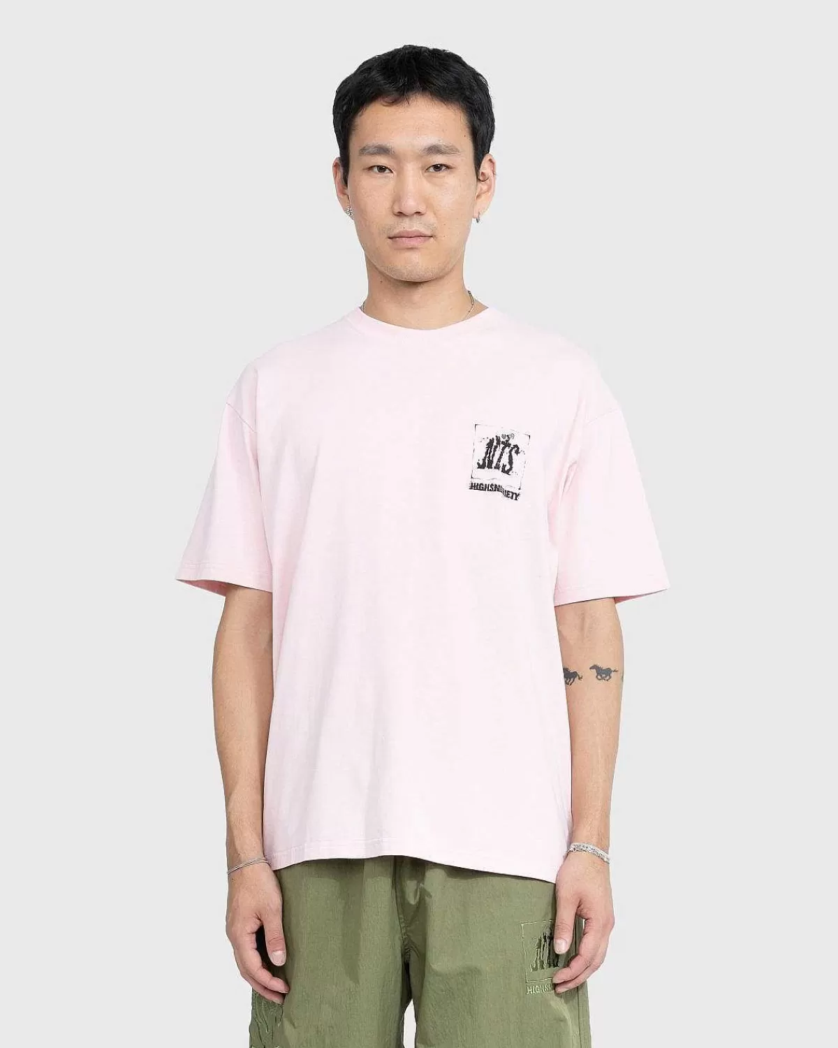 T-Shirts>NTS Grafisk T-Shirt Pink