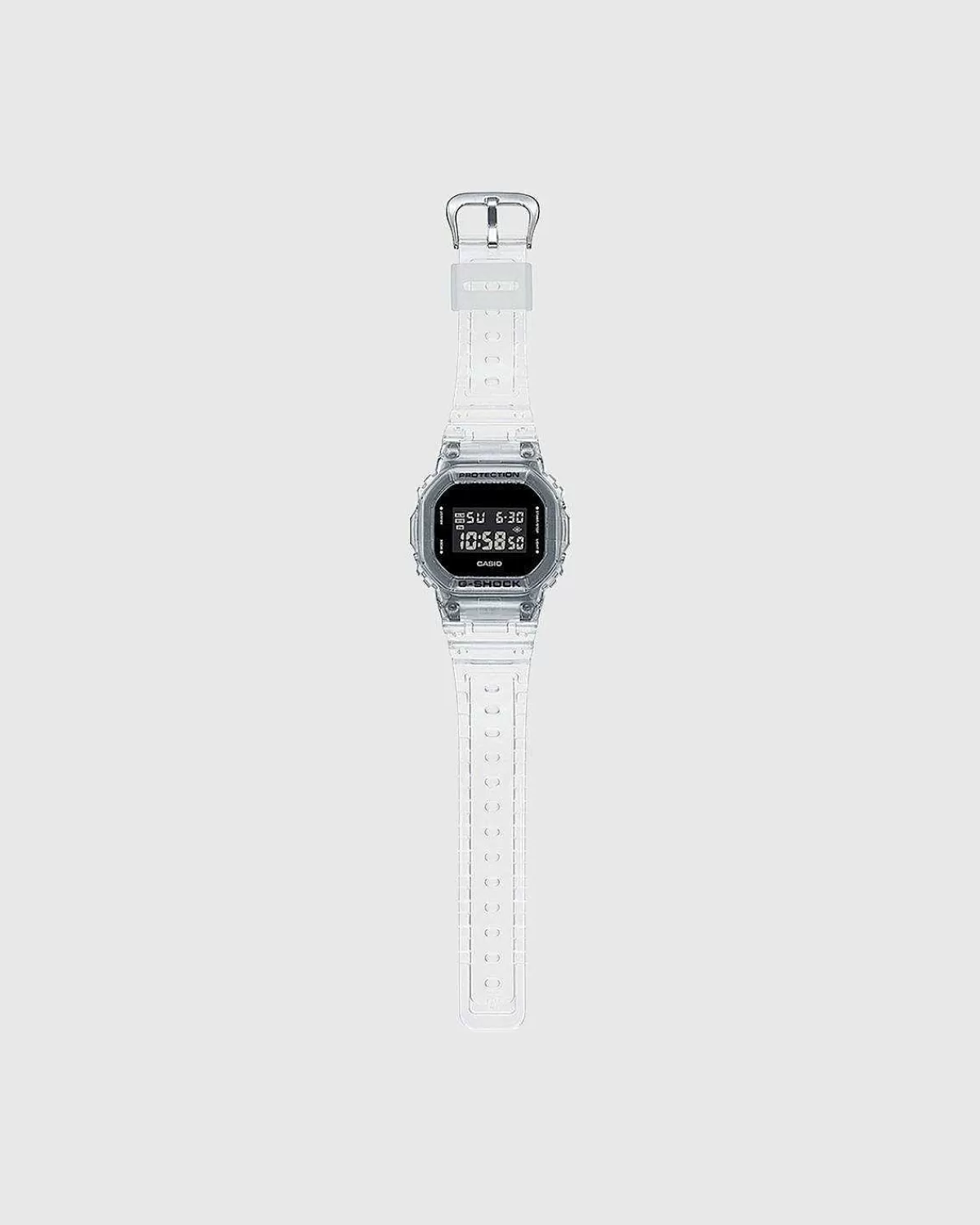 Ure>Casio G-Shock Dw-5600Ske-7Er Transparent Hvid