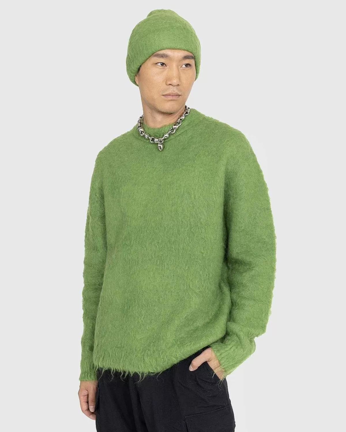 Strik>Acne Studios Har Crewneck Sweater Paeregron