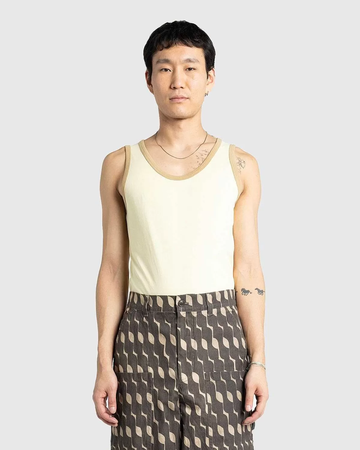 T-Shirts>Dries van Noten Helio Tank Top Lysegul