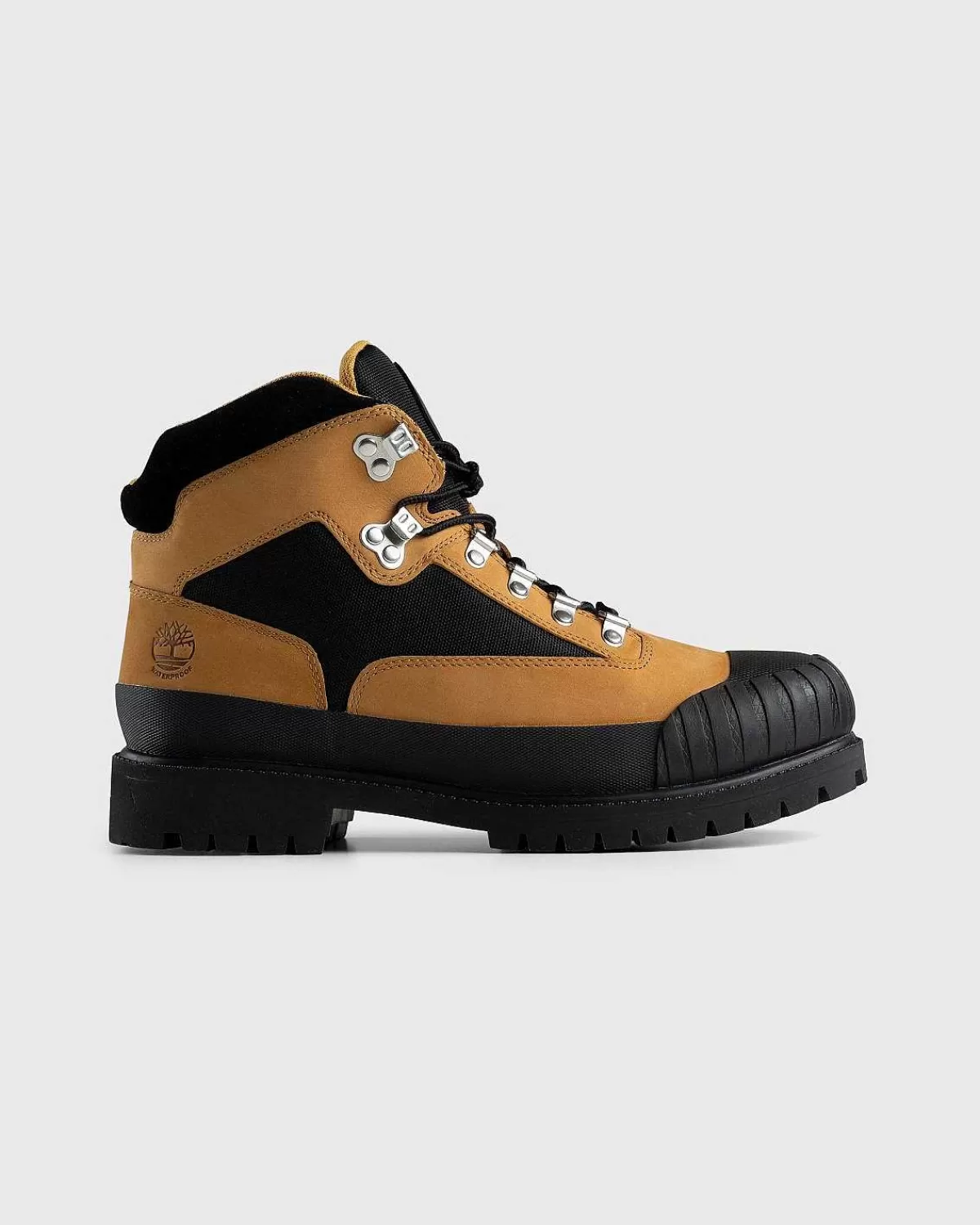 Vandre Sneakers>Timberland Heritage Rubber Toe Hiker Wheat