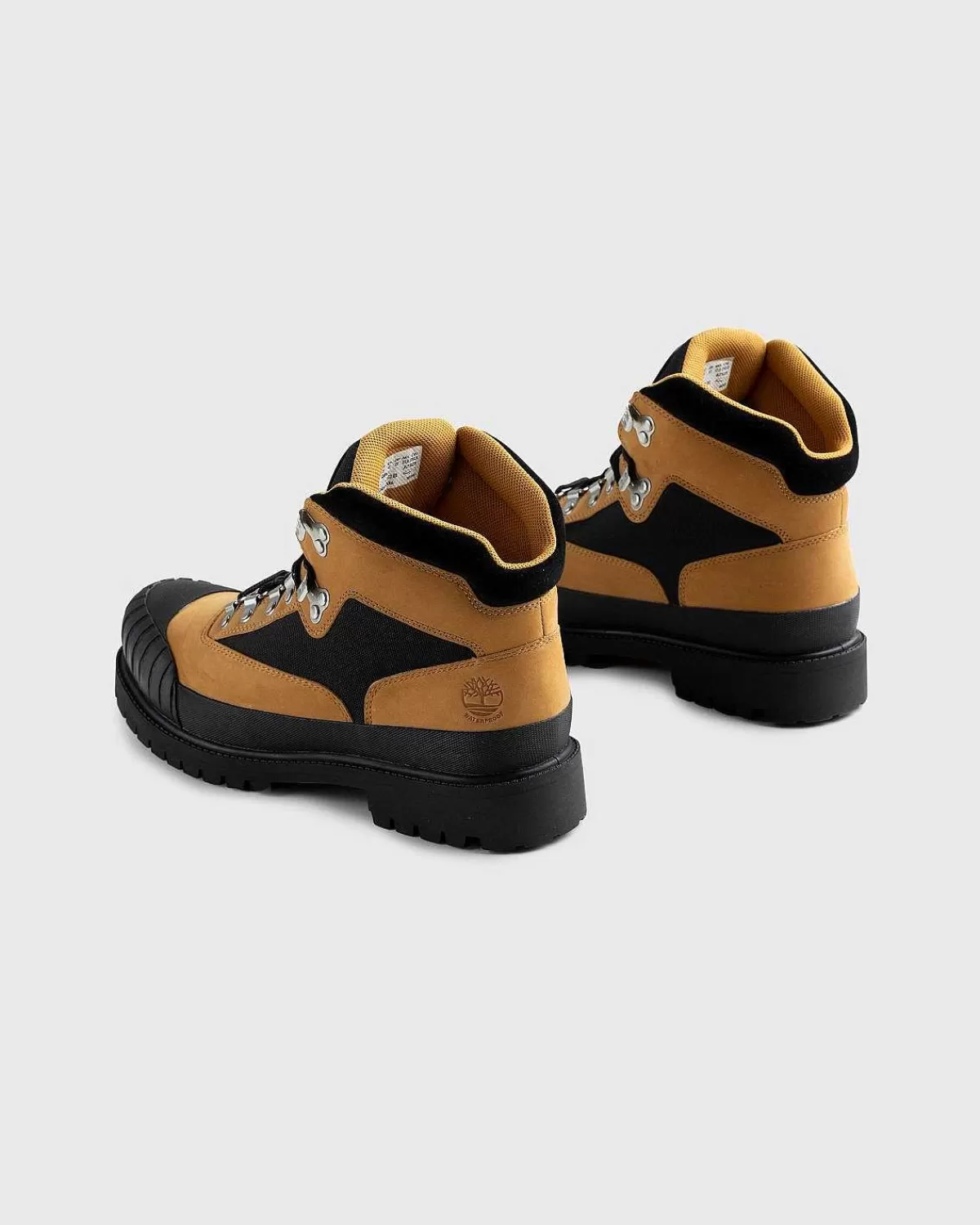 Vandre Sneakers>Timberland Heritage Rubber Toe Hiker Wheat