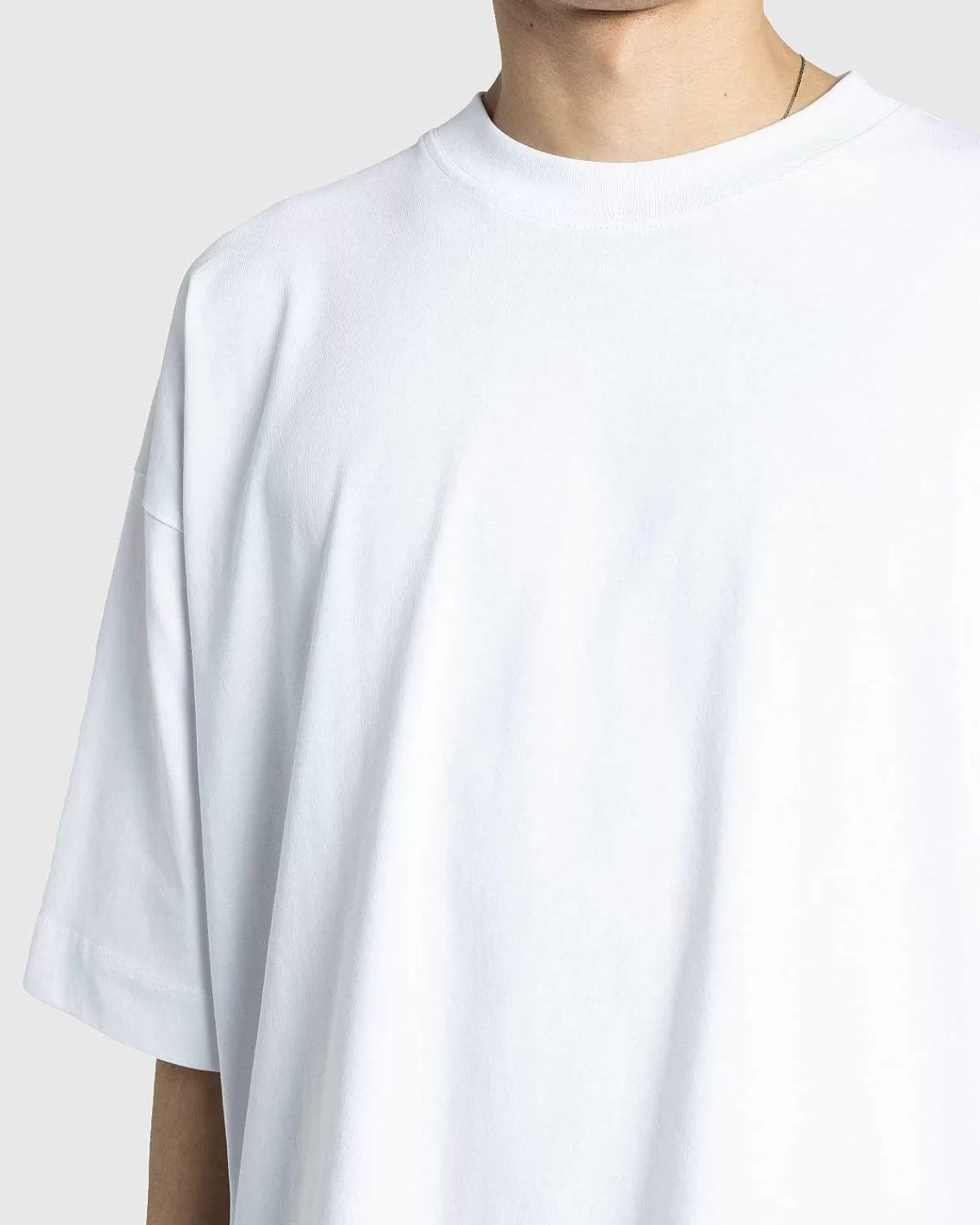 T-Shirts>Dries van Noten Hone Oversized T-Shirt Hvid