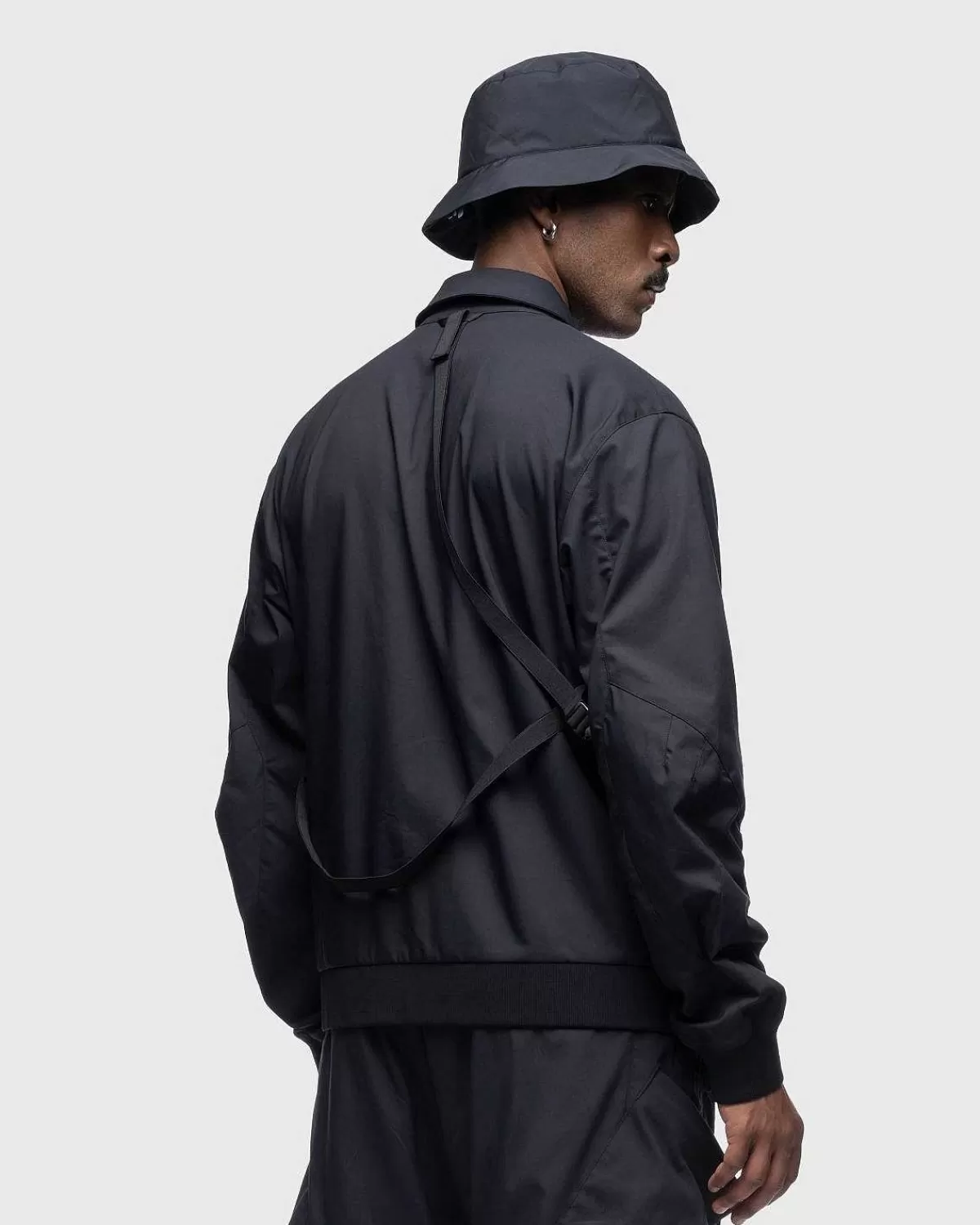 Overtøj>ACRONYM J111Ts-Ch Micro Twill Tec Sys Jakke Sort